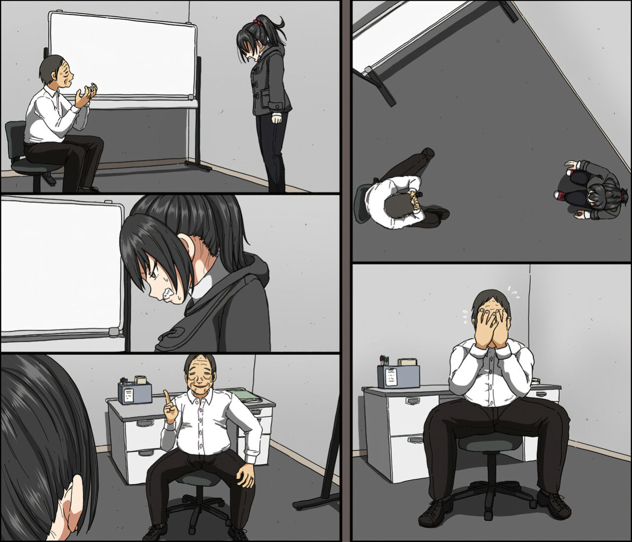 [Iris art (Toda Hisaya)] Aitsu ga Katta Gom no Size wa Ore no yori Dekakatta [Fated Circle]