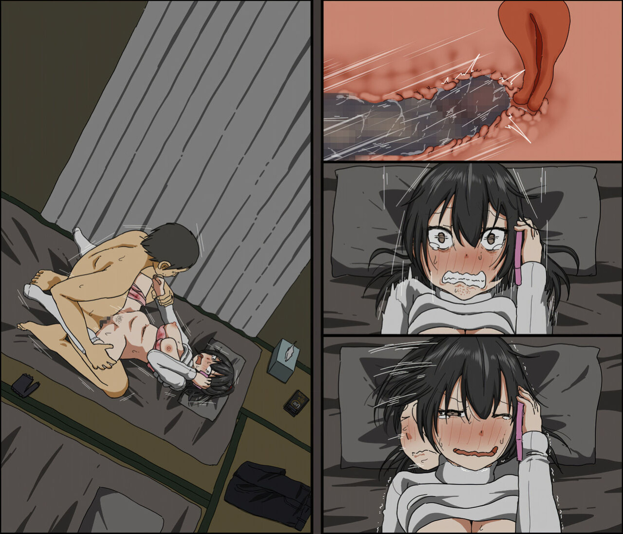 [Iris art (Toda Hisaya)] Aitsu ga Katta Gom no Size wa Ore no yori Dekakatta [Fated Circle]