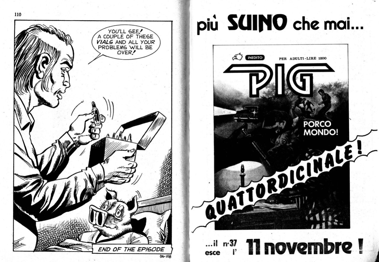 PIG #36 "WHAT GOES AROUND" - ENGLISH