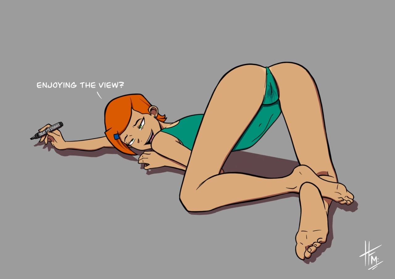 [TreatArtStudios (HFM)] Simping for Gwen (Ben 10)