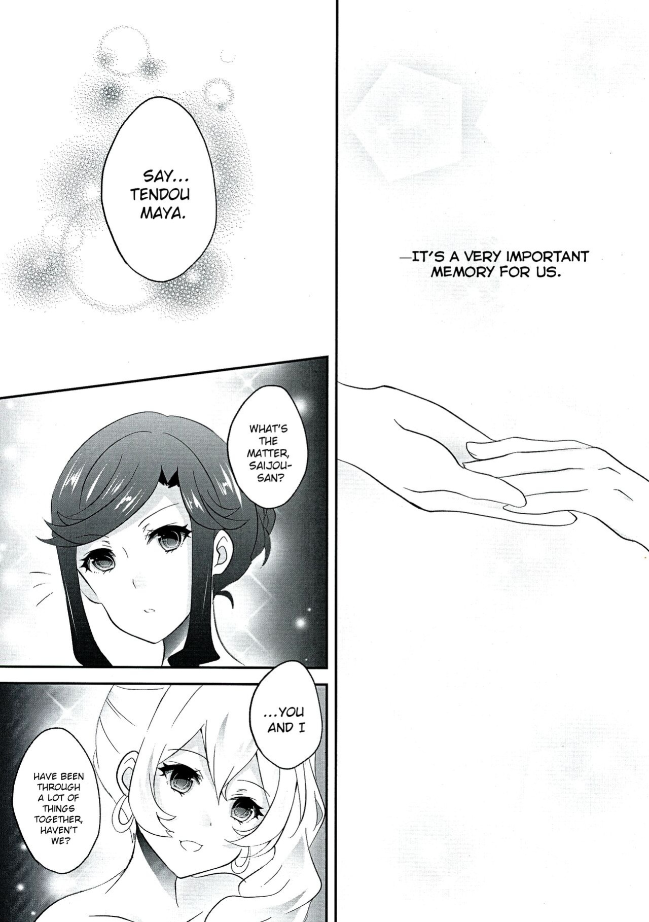 (Revue Star Theater 2) [Chikoworld (Chikoile, Tanukichi)] Yowasete yo Konya dake | Let Me Be Tipsy, Just For Tonight (Shoujo Kageki Revue Starlight) [0mniessence]