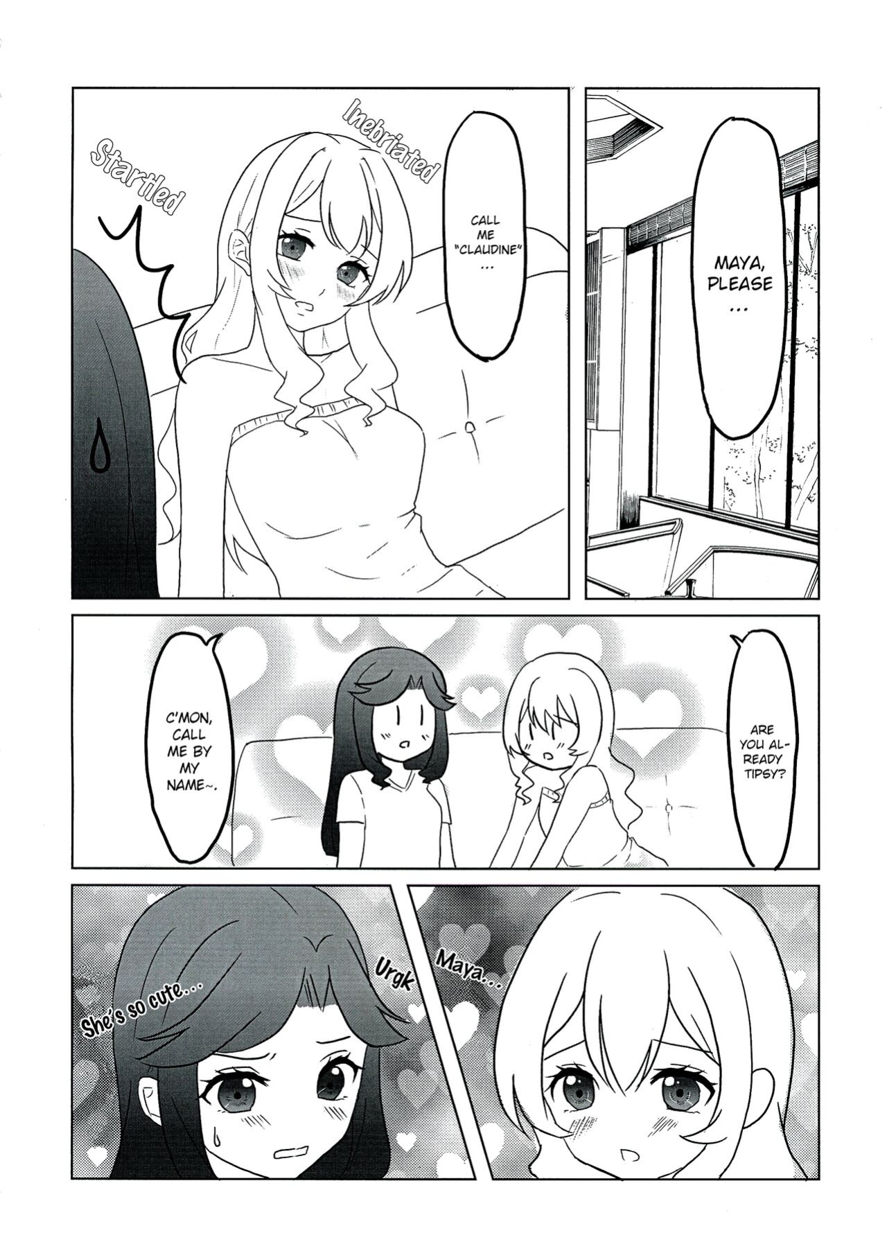 (Revue Star Theater 2) [Chikoworld (Chikoile, Tanukichi)] Yowasete yo Konya dake | Let Me Be Tipsy, Just For Tonight (Shoujo Kageki Revue Starlight) [0mniessence]