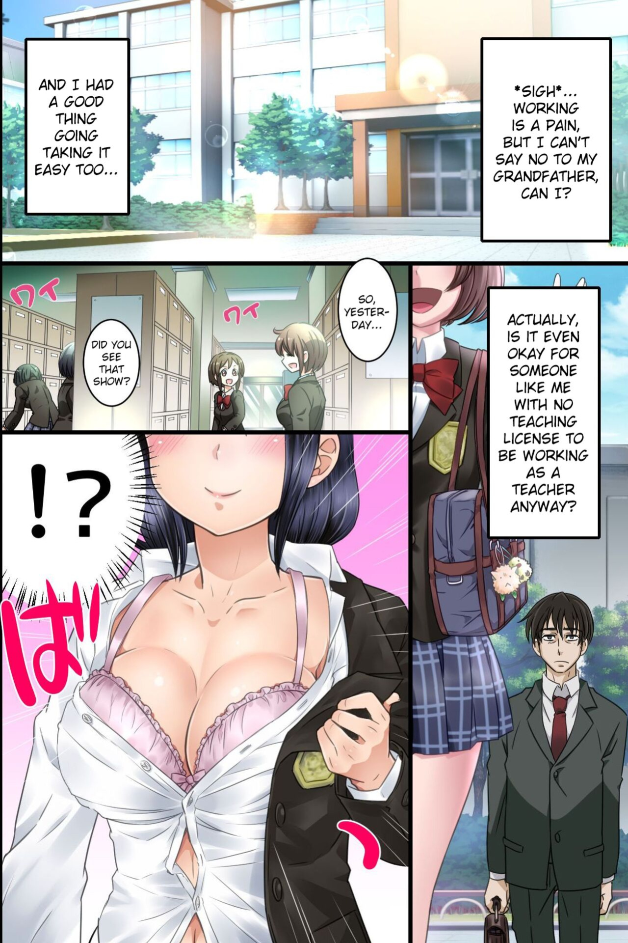 [Execio] Sensei No Saamen Kudasaai! ~Saimin Zumi Gakuen De Zenra Joshiseitotachi To Haaremu Pako Pako Raifu~ [ChoriScans]
