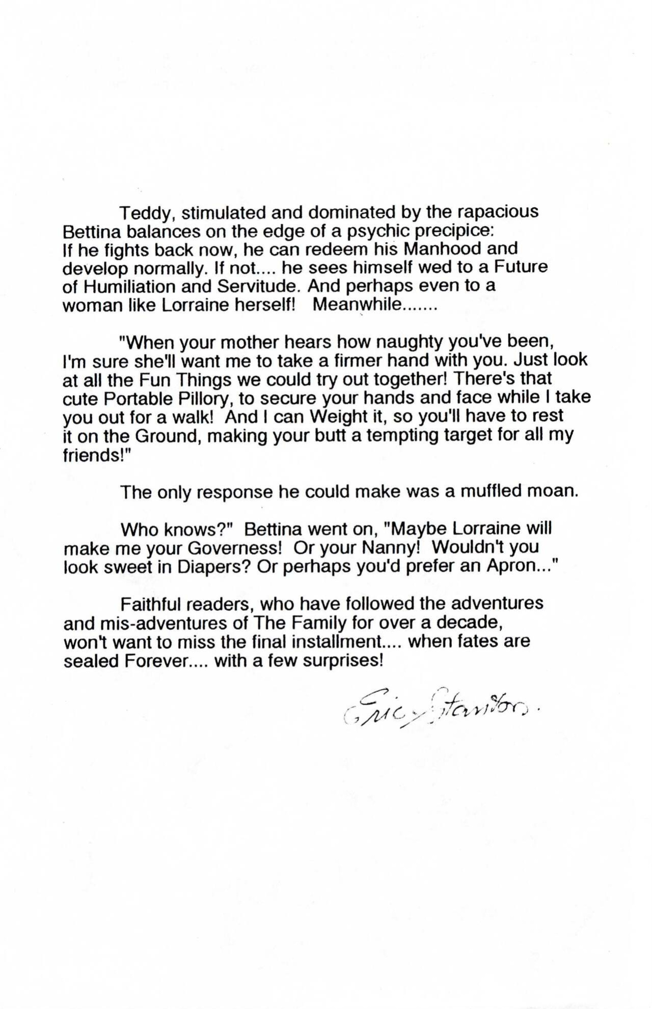 ERIC STANTON Family Affair 18: Family Maid