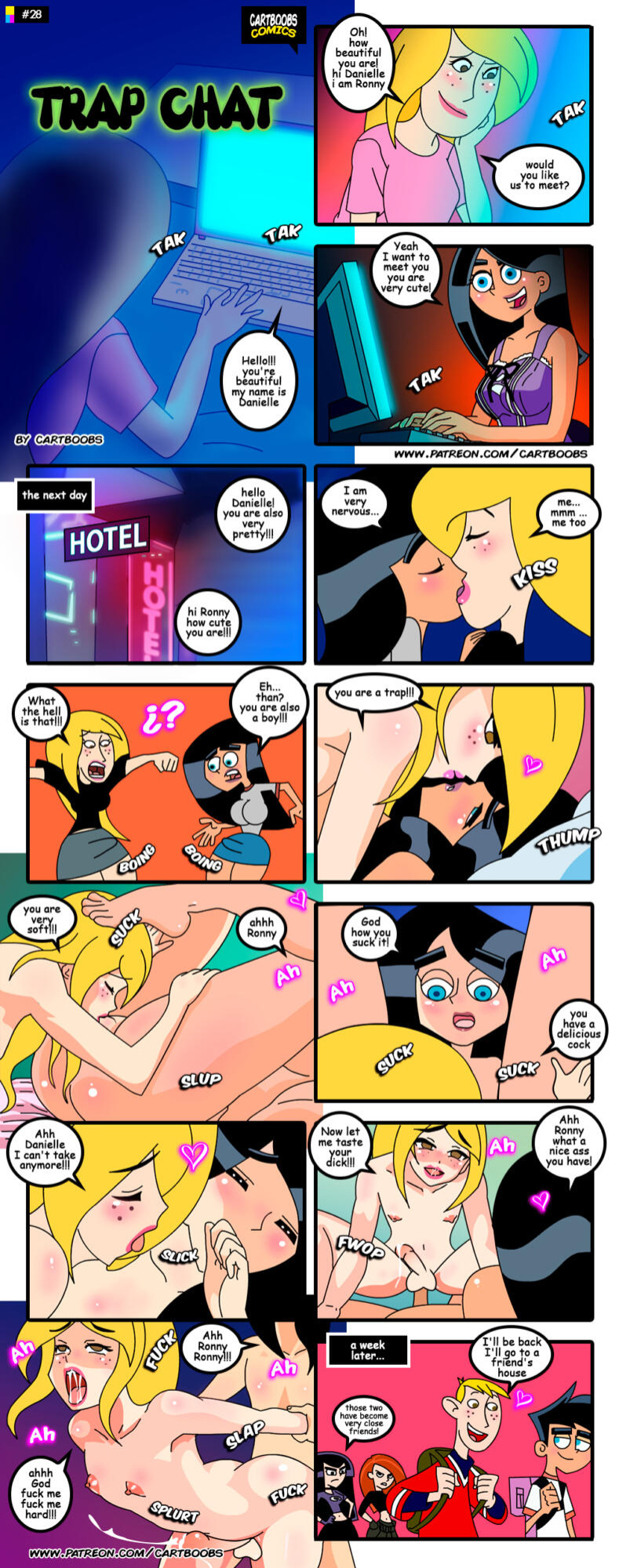 [CartBoobs / ToonTraps] Comics (Various)