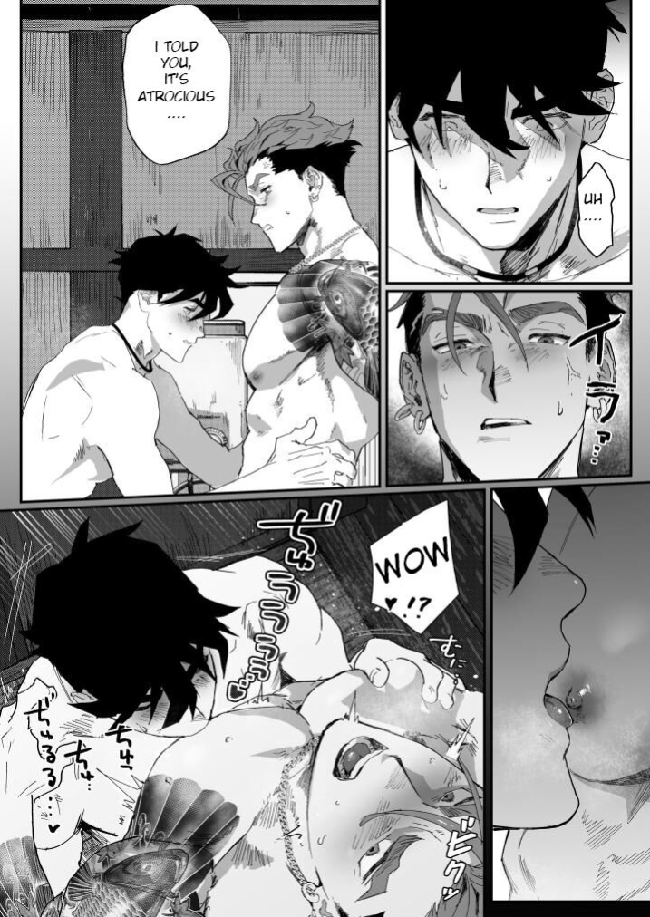 [Pacoz (Kamoshika Ryo, Kantama)] Bitch na Yakuza-san wa DT ga Osuki!! | Yakuza-san Likes It!!