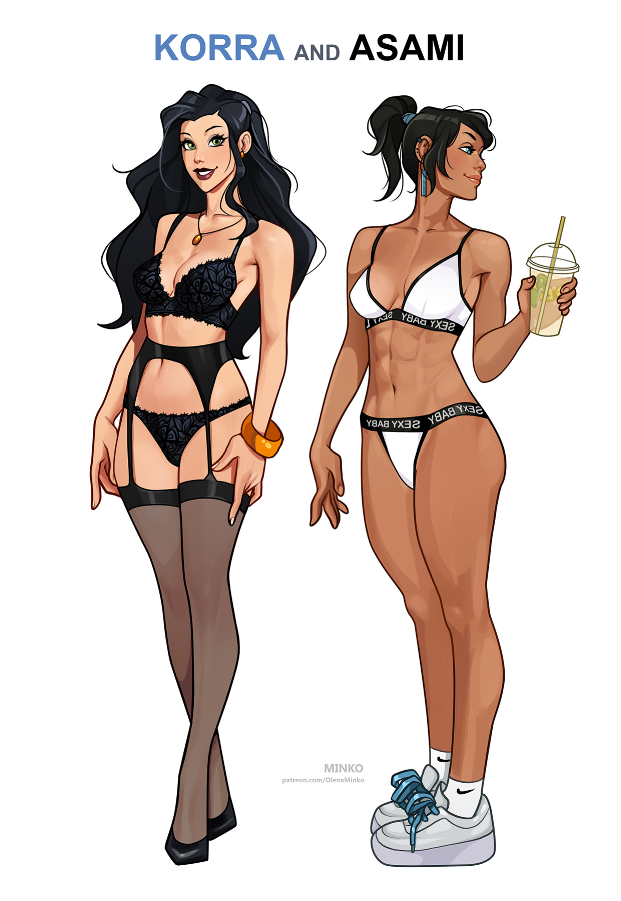 [Olena Minko] Korra and Asami: Office Story (Legend of Korra)