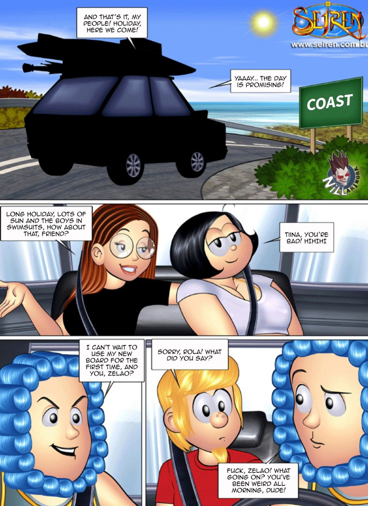 [Seiren (Nill)] A Tchurma da Tiina em Vamos Acampar | Let's Go Camping (Monica's Gang)