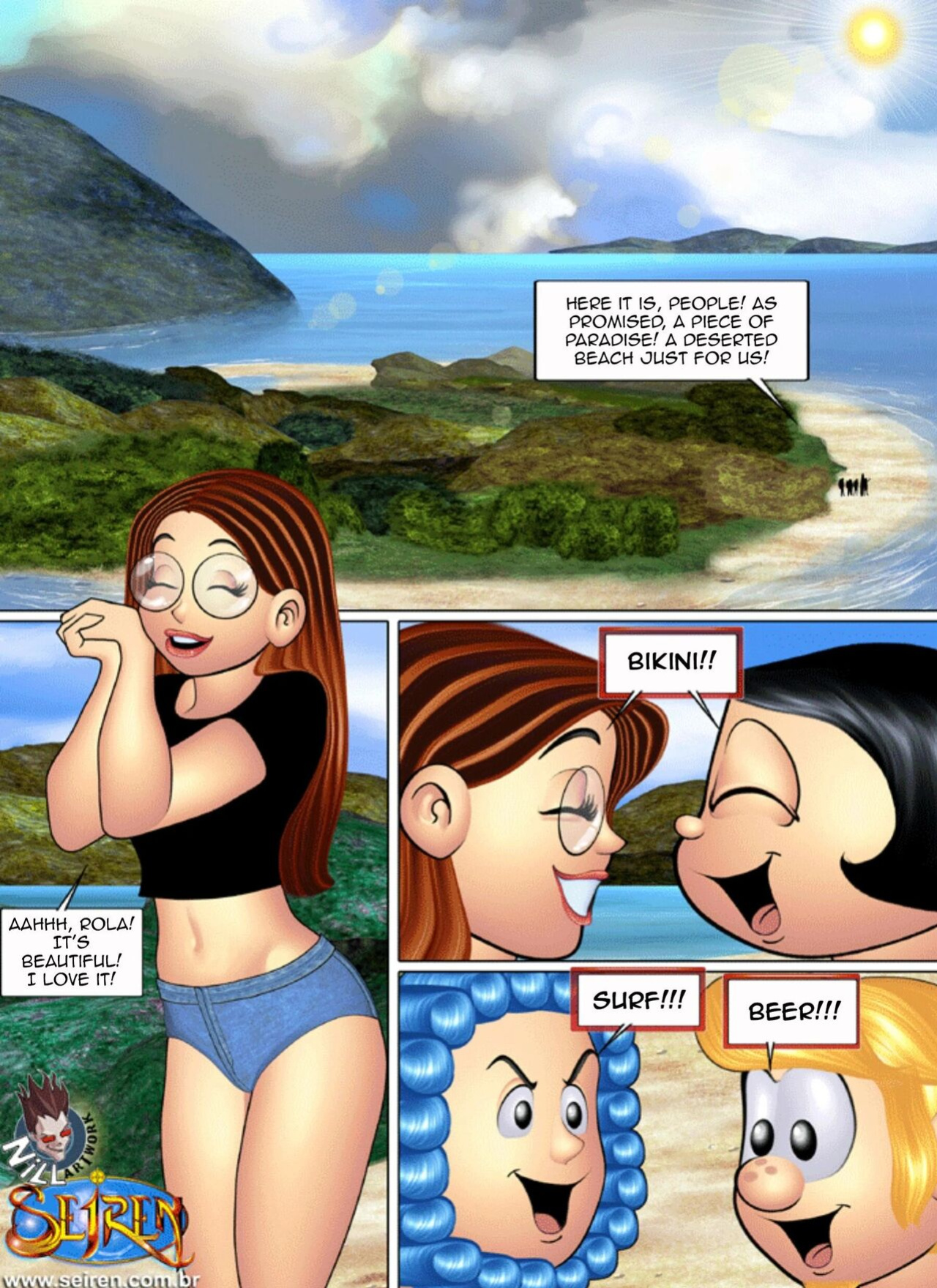[Seiren (Nill)] A Tchurma da Tiina em Vamos Acampar | Let's Go Camping (Monica's Gang)