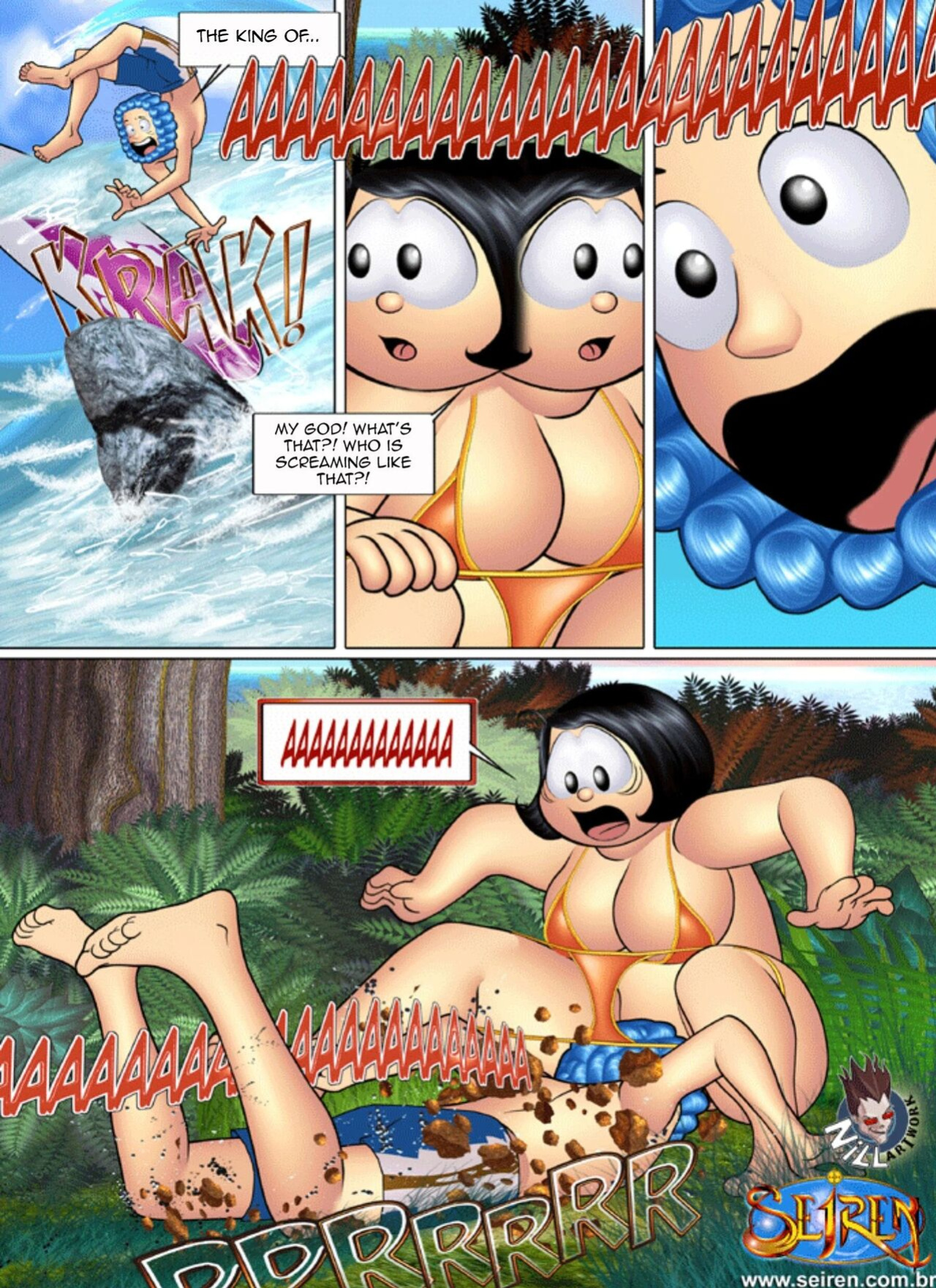 [Seiren (Nill)] A Tchurma da Tiina em Vamos Acampar | Let's Go Camping (Monica's Gang)