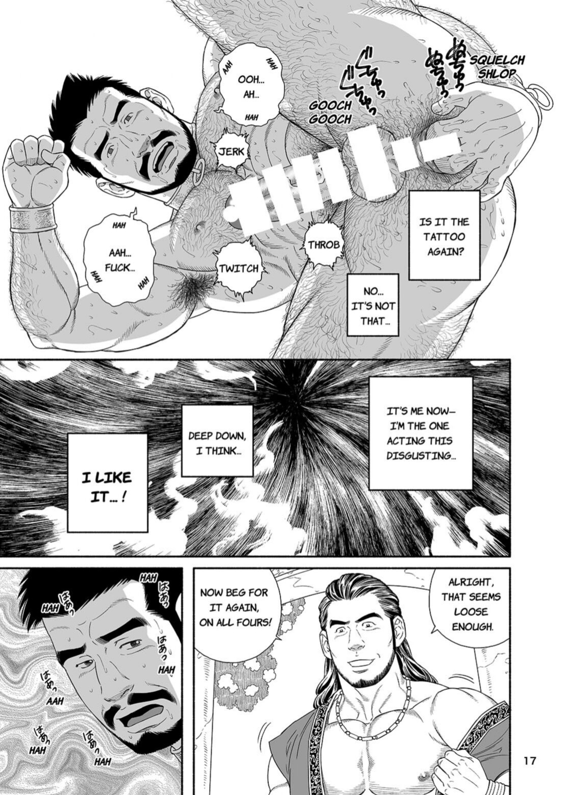 [Bear's Cave (Tagame Gengoroh)] Jubaku no Seiyatsu Noroiteki Kuchi Kou Choukyou Roku - Khoz, The Spellbound Slave Magical Oral and Anal Training