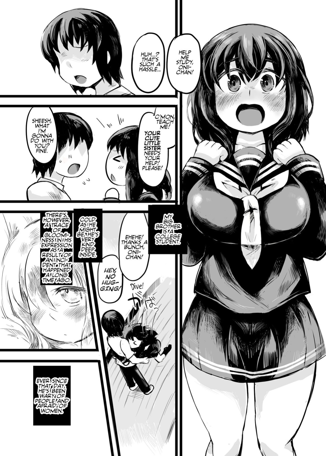 [14cm (Gao)] Onii-chan no Josei Kyoufushou wa Watashi ga Naosundakarane! | Fixing Onii-chan's fear of women! [Team Rabu2]