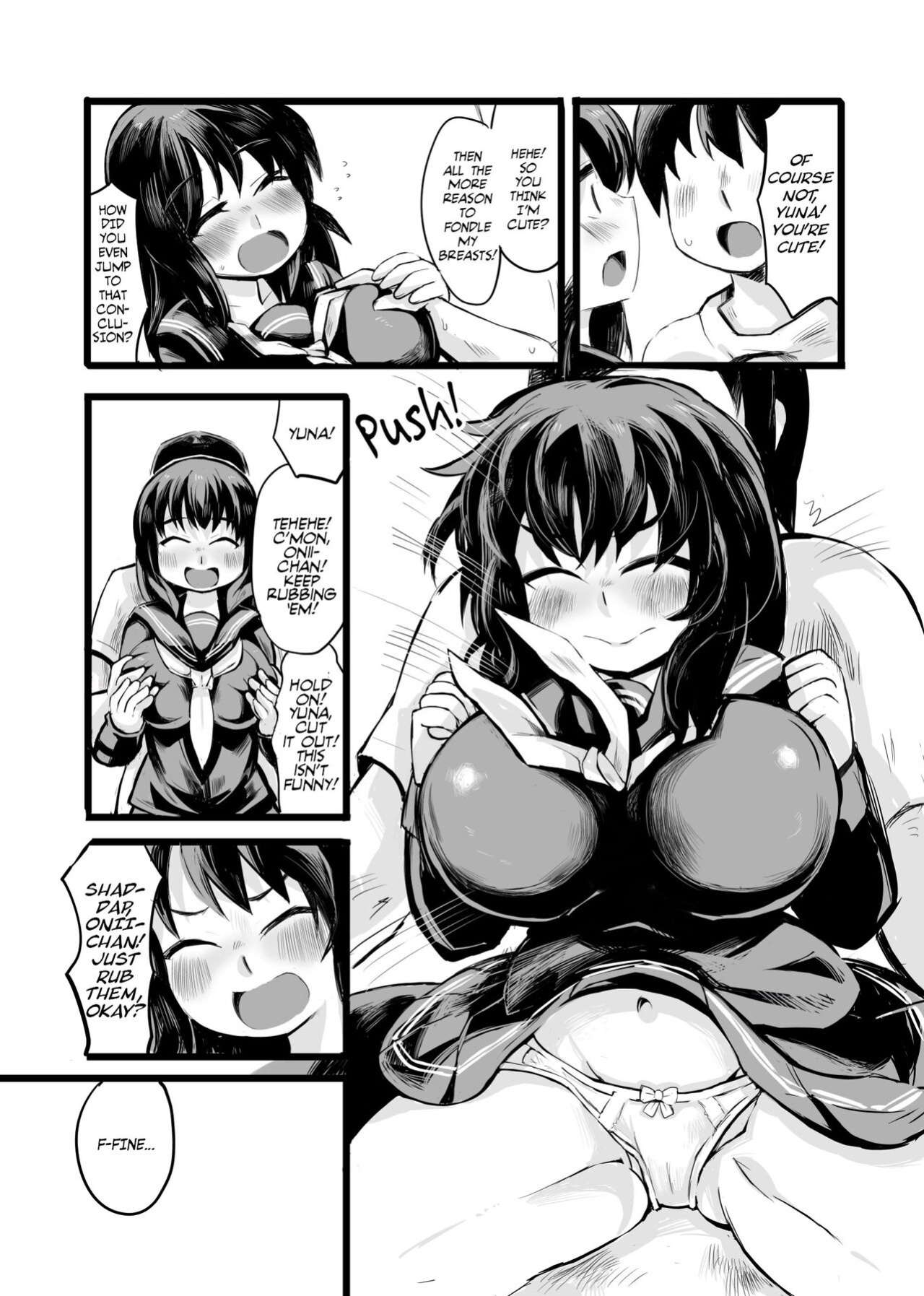 [14cm (Gao)] Onii-chan no Josei Kyoufushou wa Watashi ga Naosundakarane! | Fixing Onii-chan's fear of women! [Team Rabu2]