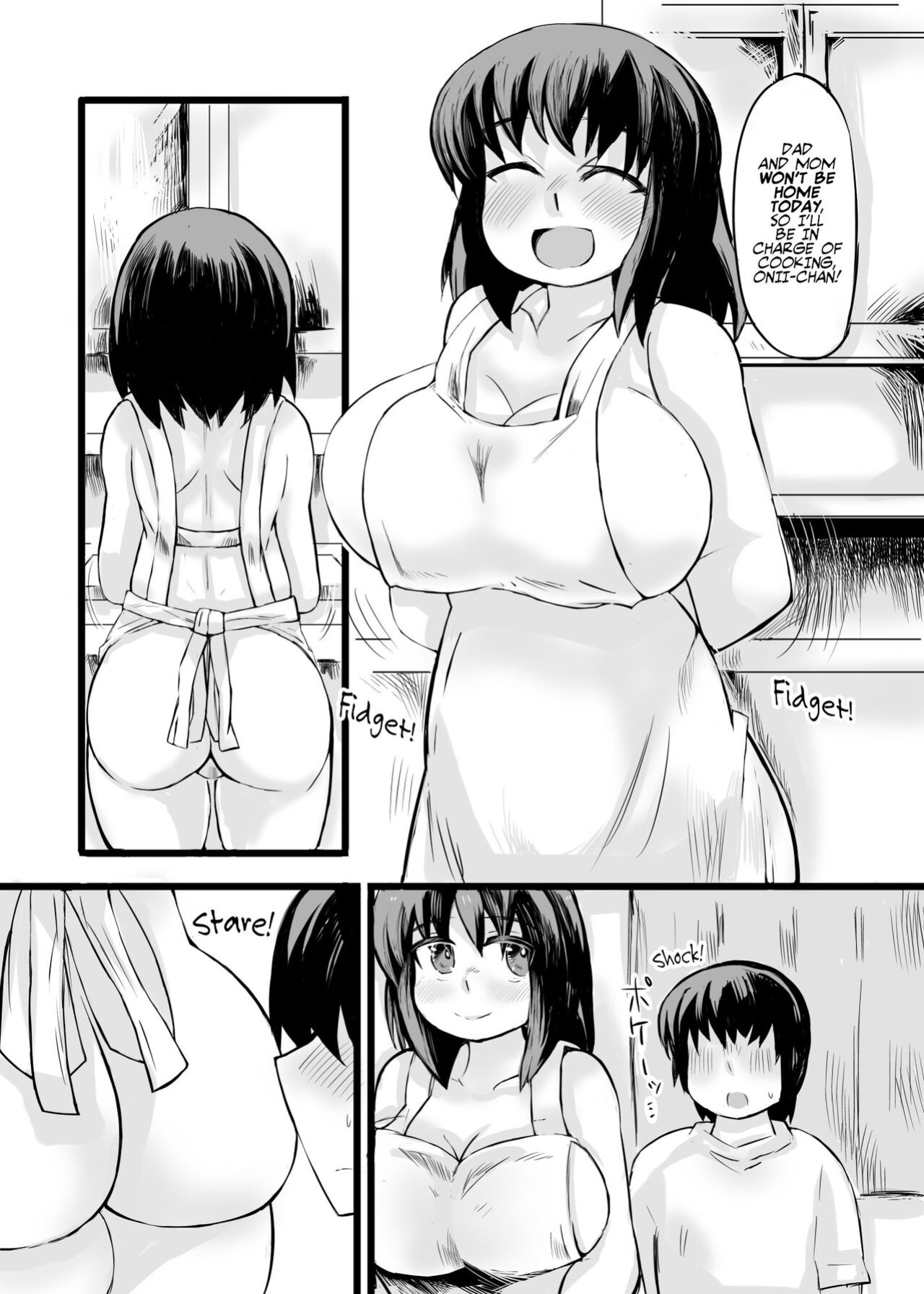[14cm (Gao)] Onii-chan no Josei Kyoufushou wa Watashi ga Naosundakarane! | Fixing Onii-chan's fear of women! [Team Rabu2]