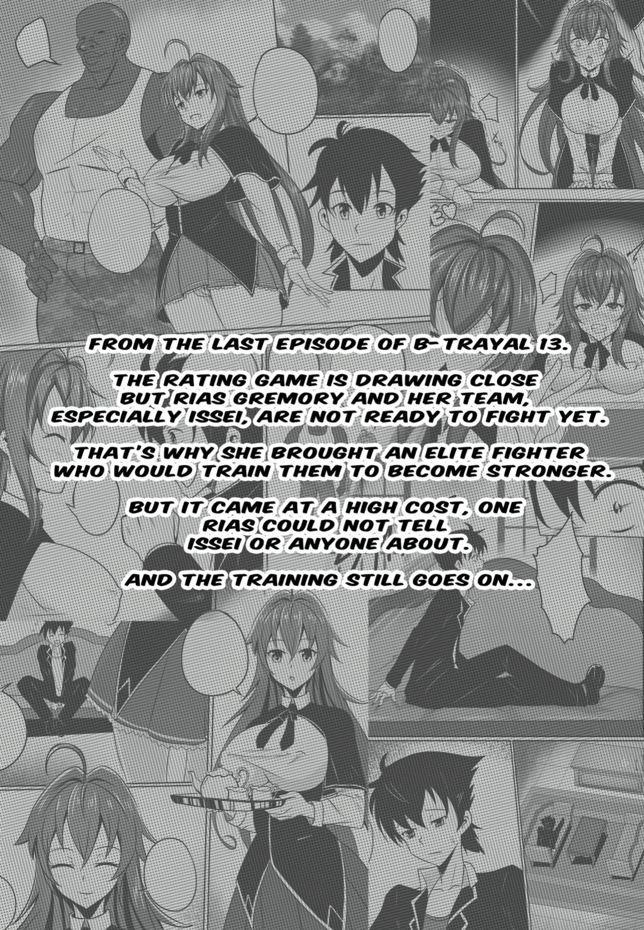 [Merkonig] B-Trayal 13-2 Rias (Highschool DxD) [Uncensored]
