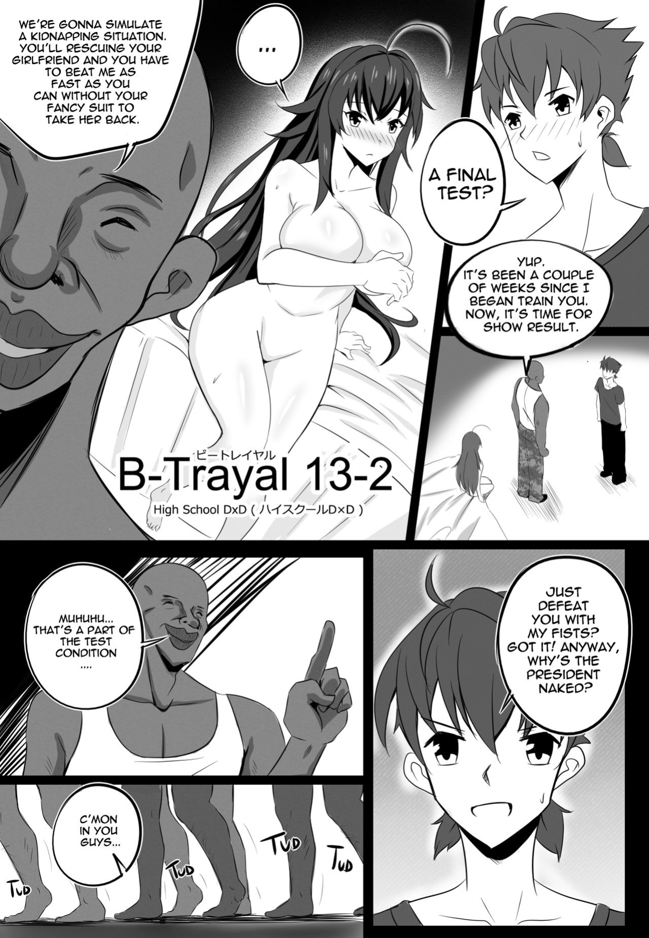 [Merkonig] B-Trayal 13-2 Rias (Highschool DxD) [Uncensored]
