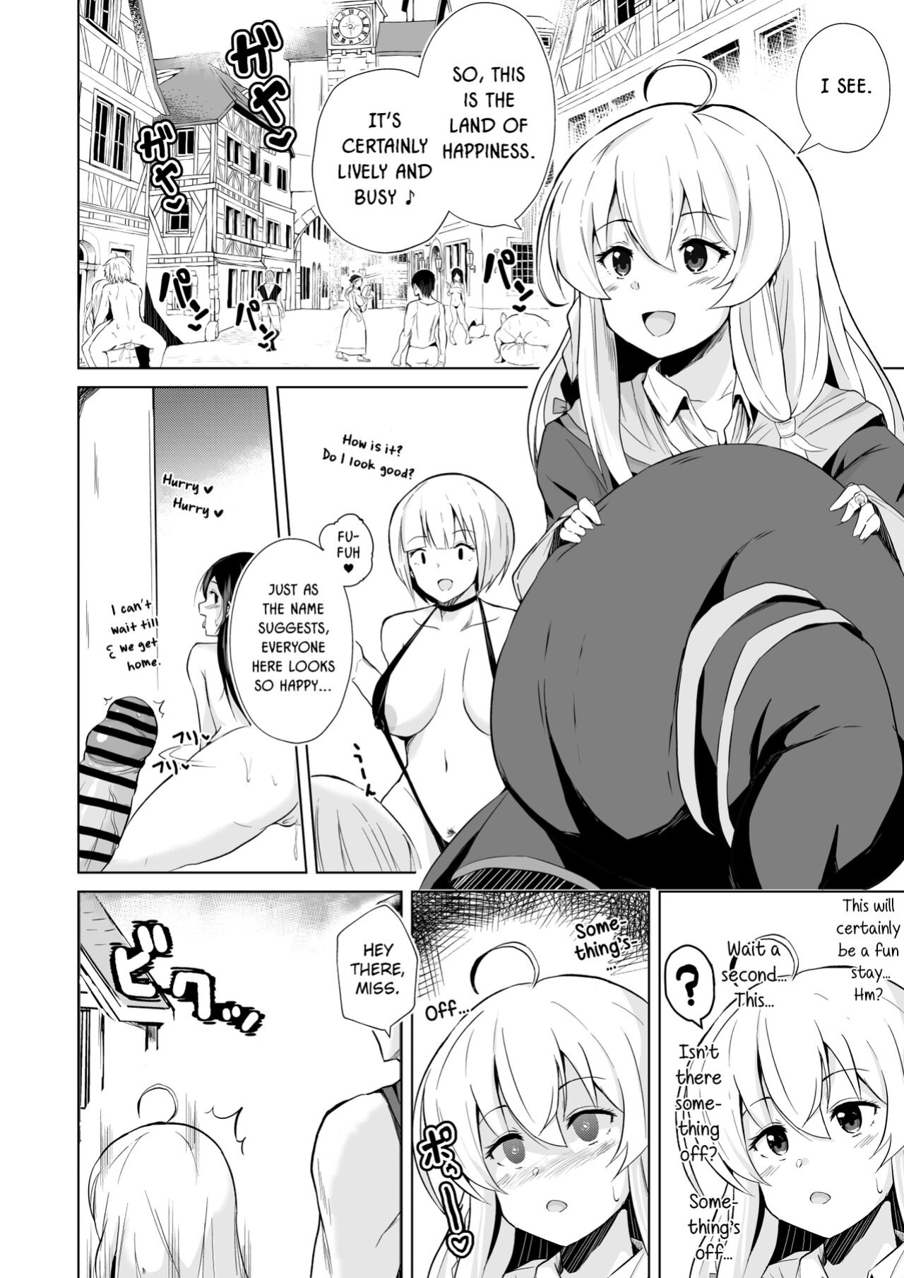 [aheazif (Sanatuki)] Joushiki Kaihen!! Yarimakuri! Ero Ikoku de Pakopako Sex Daisuki no Dosukebe Hentai Majo ni Natte shimatta no wa Daredeshou? Sou Watashi desu (Majo No Tabitabi) [Kinsei Translations]
