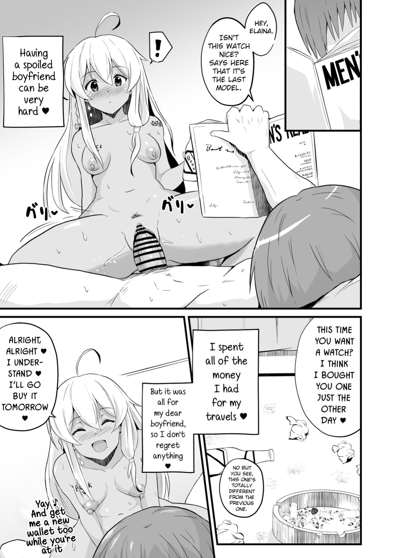 [aheazif (Sanatuki)] Joushiki Kaihen!! Yarimakuri! Ero Ikoku de Pakopako Sex Daisuki no Dosukebe Hentai Majo ni Natte shimatta no wa Daredeshou? Sou Watashi desu (Majo No Tabitabi) [Kinsei Translations]