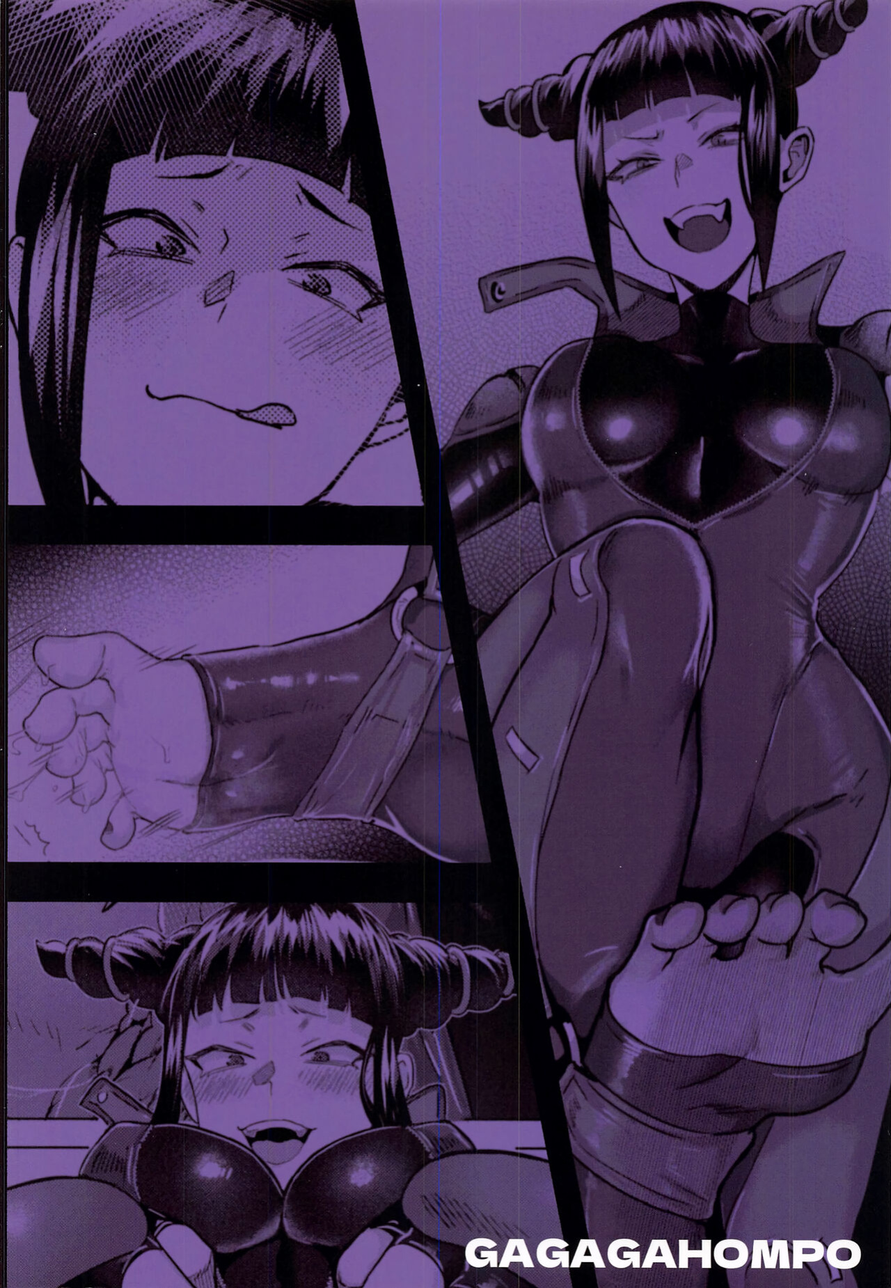 (C99) [Gagaga Honpo (Gar)] Juri-chan ni Rojiura de XXX sareru Hon | Getting XXX in the Alley by Juri-chan Book (Street Fighter) [EHCOVE]