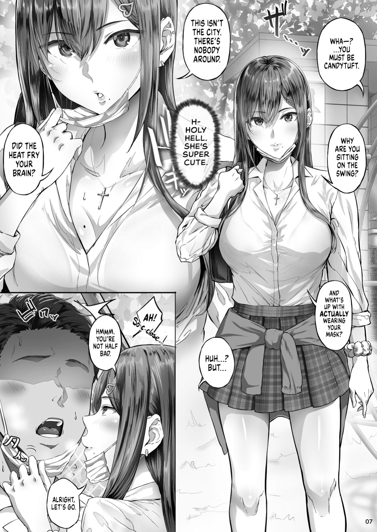 [Cior (Ken-1)] Kajitsu C-ori01 | Sweltering Days C-ori01 [UncontrolSwitchOverflow]
