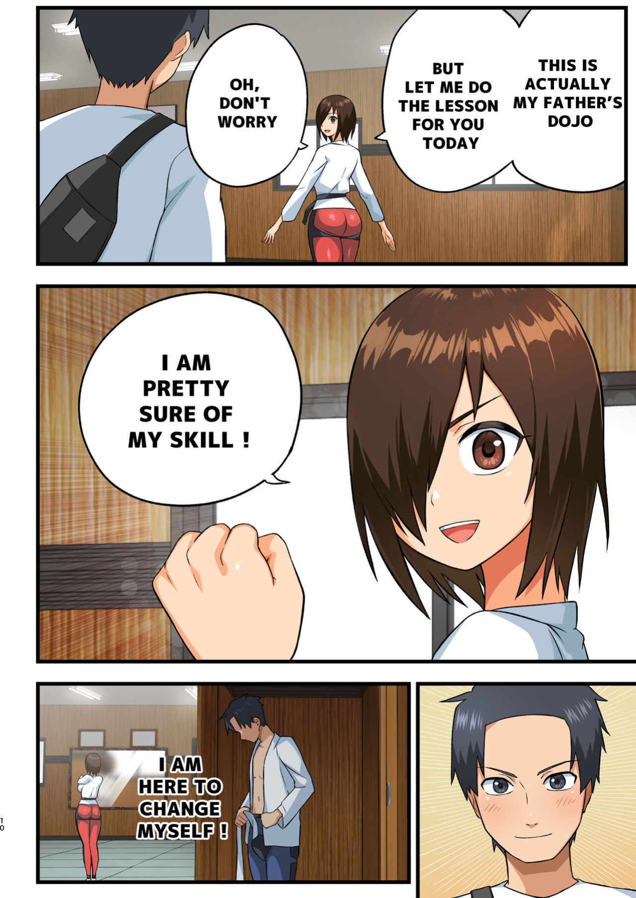 [OTOREKO (Toilet Komoru)] Tatakae! Yoshimura-san! 1 ~Otoko wa Full Bokki Oazuke NTR~ - FIGHT! YOSHIMURA-SAN! 1 - man with full erection on hold
