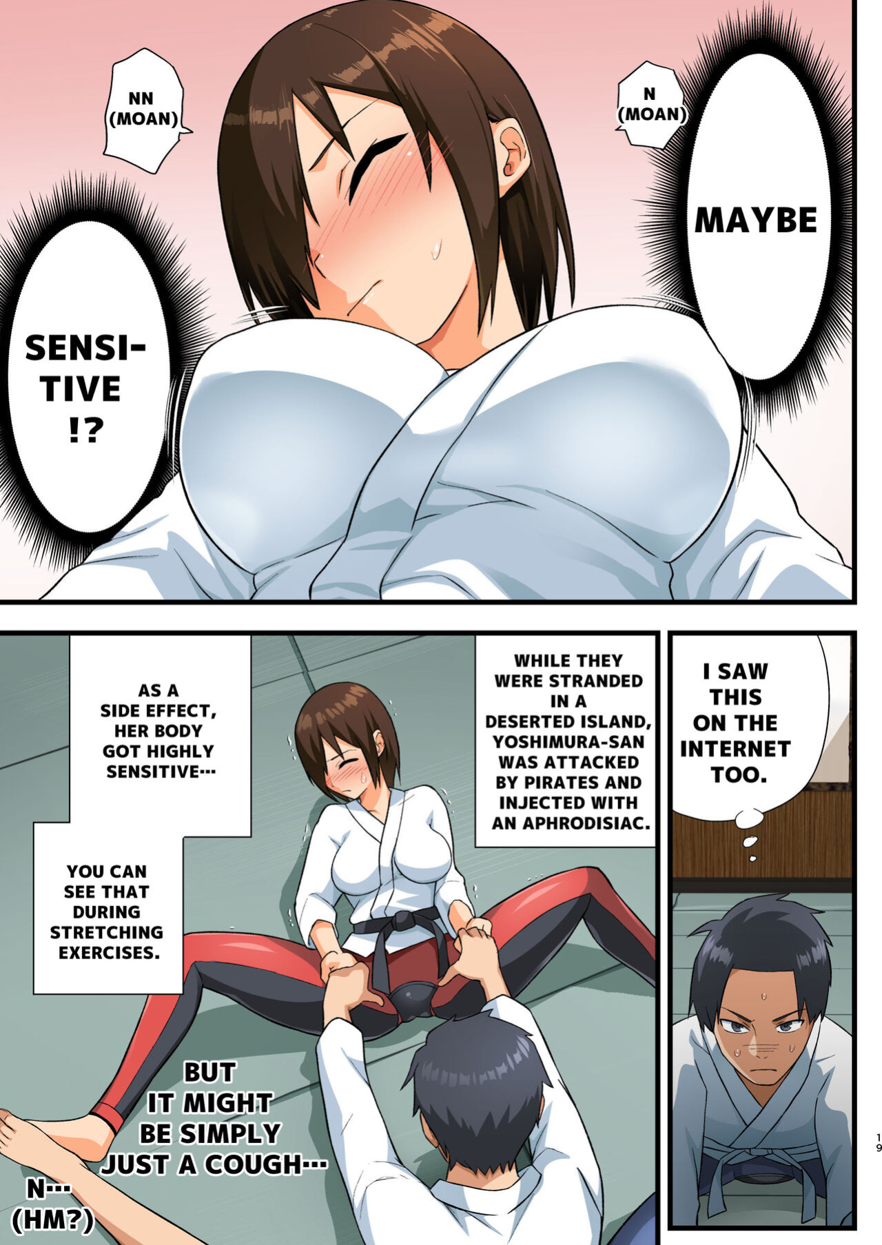 [OTOREKO (Toilet Komoru)] Tatakae! Yoshimura-san! 1 ~Otoko wa Full Bokki Oazuke NTR~ - FIGHT! YOSHIMURA-SAN! 1 - man with full erection on hold