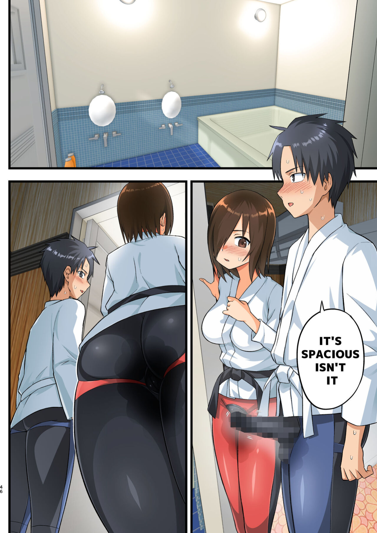 [OTOREKO (Toilet Komoru)] Tatakae! Yoshimura-san! 1 ~Otoko wa Full Bokki Oazuke NTR~ - FIGHT! YOSHIMURA-SAN! 1 - man with full erection on hold