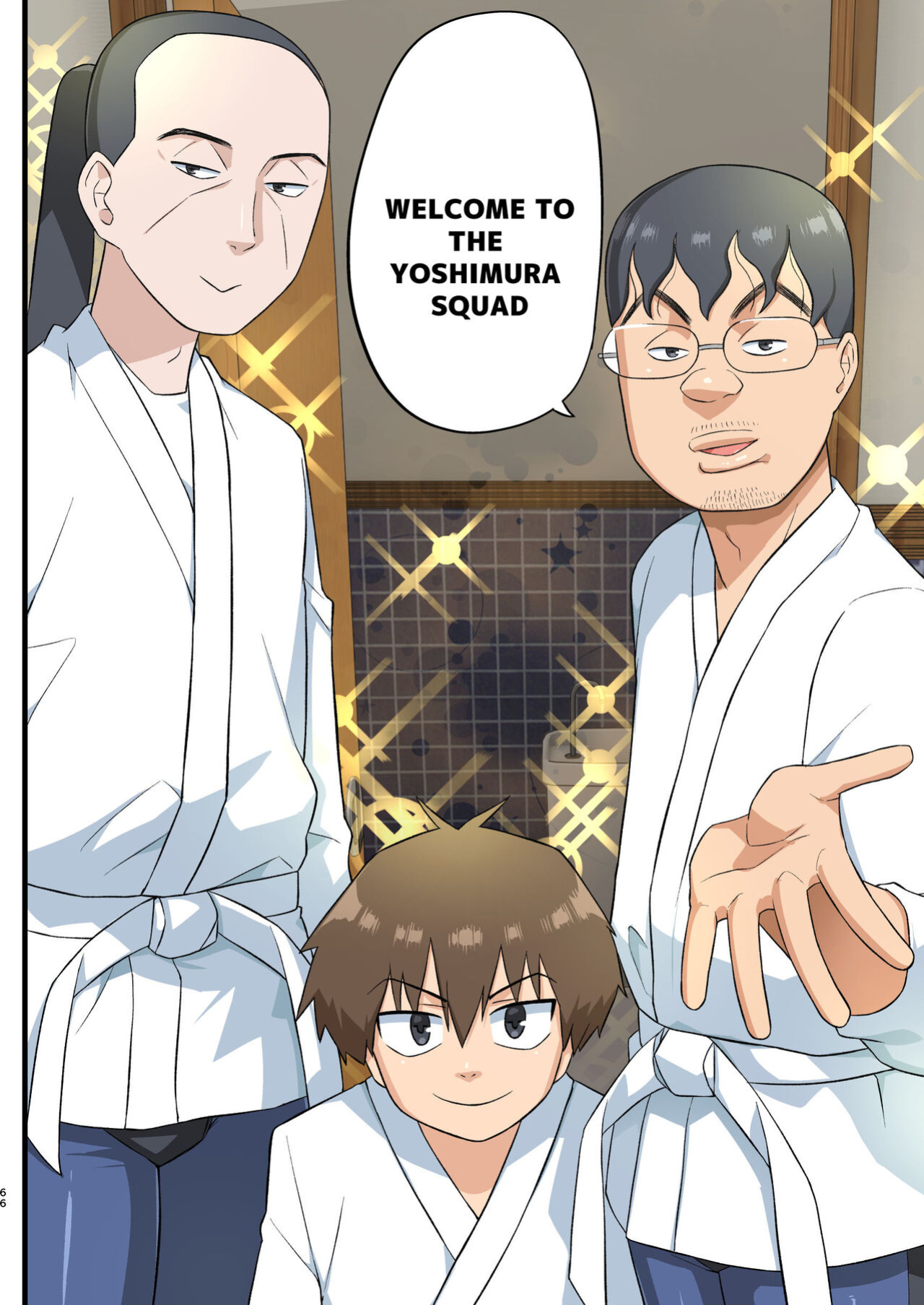 [OTOREKO (Toilet Komoru)] Tatakae! Yoshimura-san! 1 ~Otoko wa Full Bokki Oazuke NTR~ - FIGHT! YOSHIMURA-SAN! 1 - man with full erection on hold