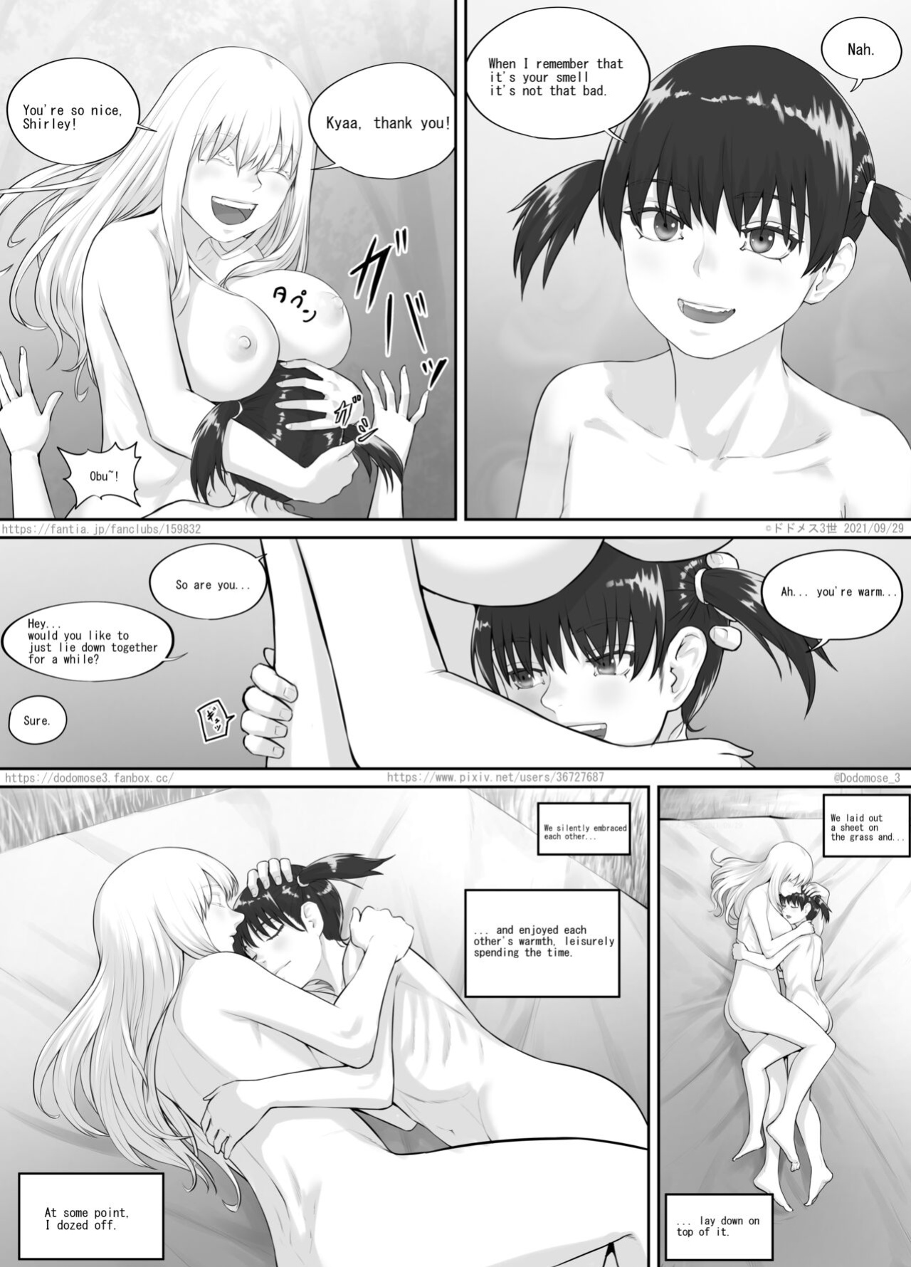 [DODOMESU3SEI] 少女と露出女（English Version） (Pixiv Fanbox)