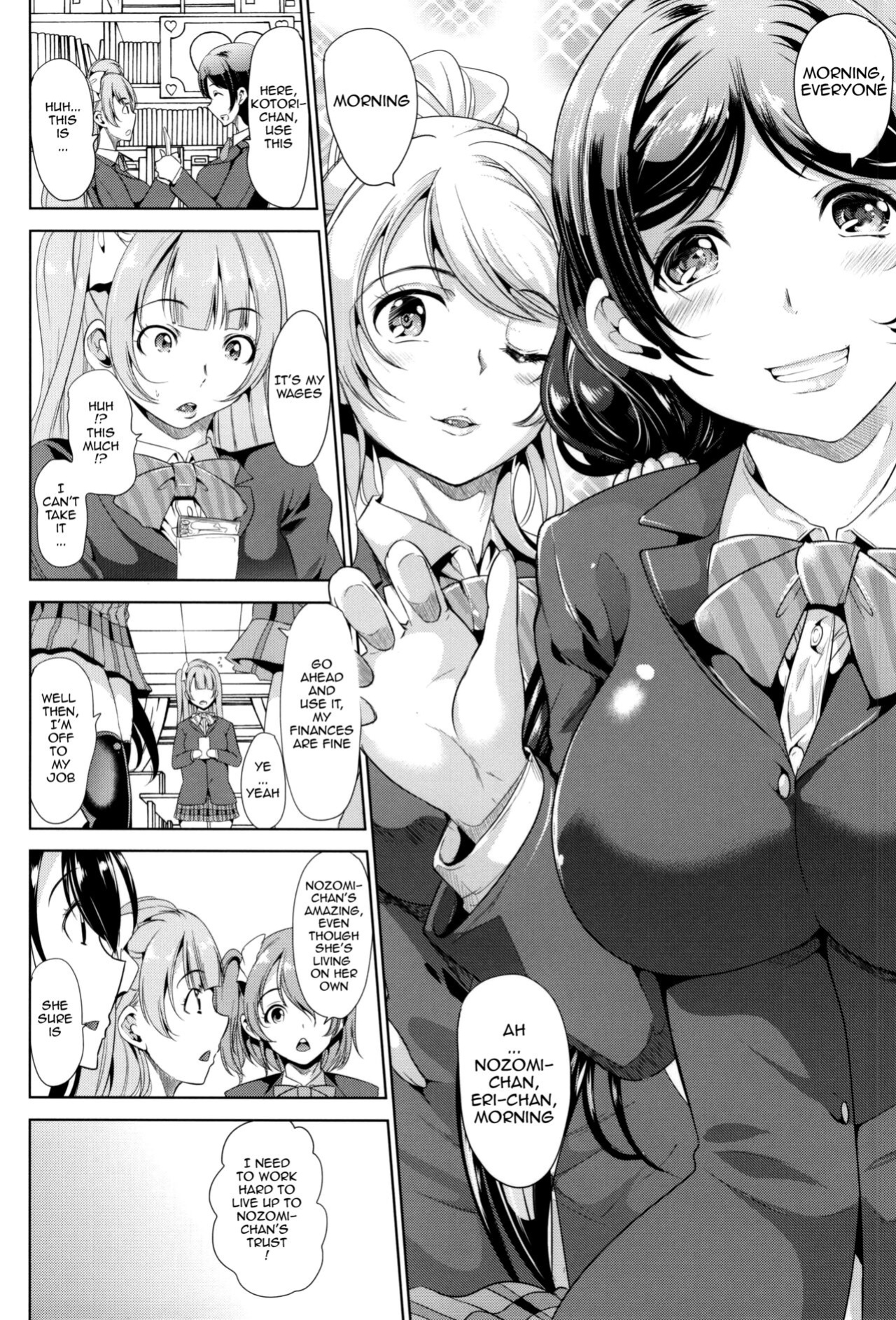 (C87) [Yabitsutouge (Ootori Mahiro)] Nakadashi Senyou NozoEri Sou (Love Live!)