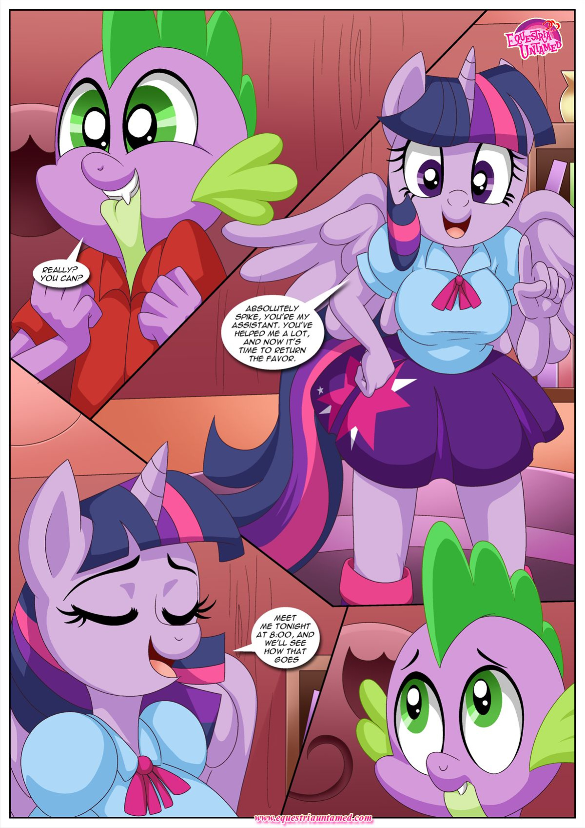 [Palcomix] The Sultan and His Sirens | (My Little Pony: Friendship is Magic)