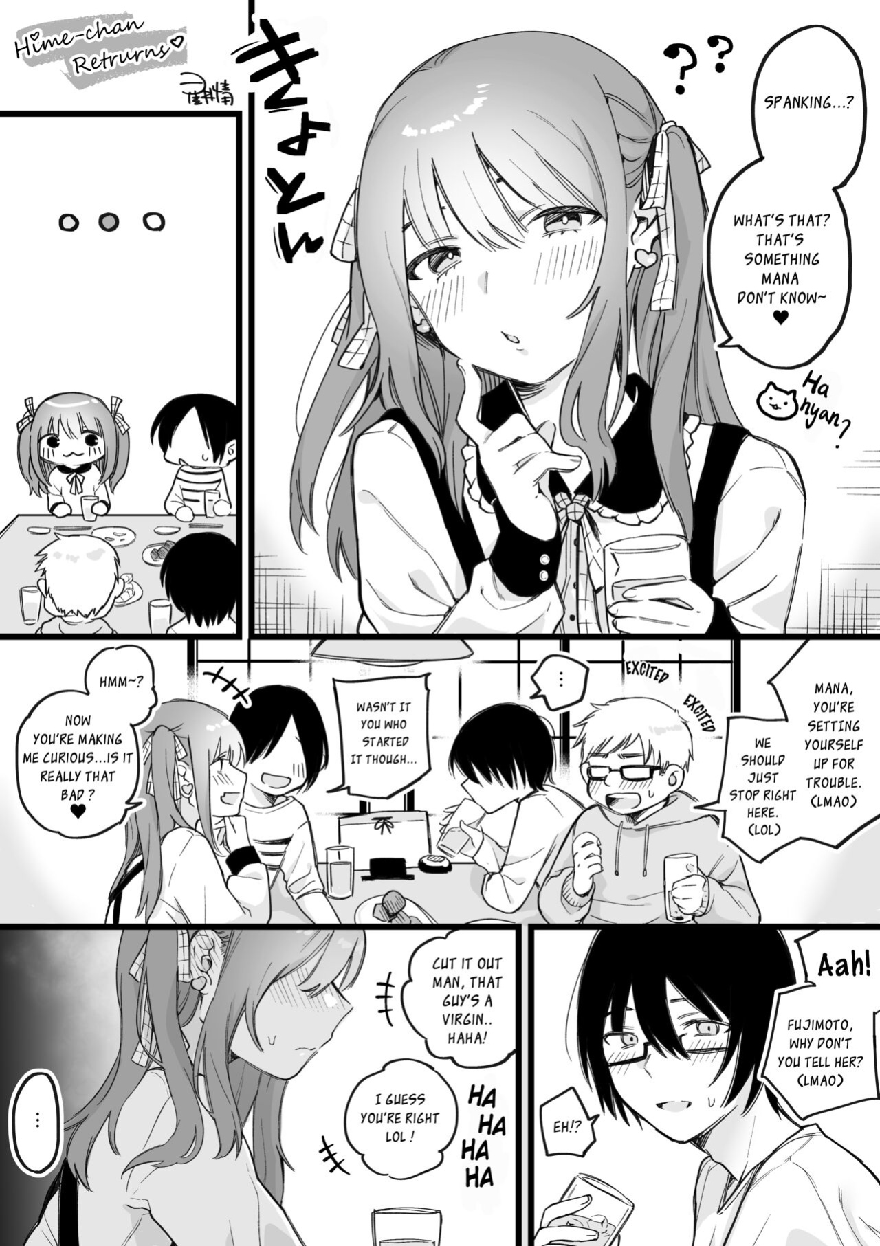 [Hoshii Nasake] Hime-chan Total Defeat + Hime-chan Returns. [DevilDongTL]