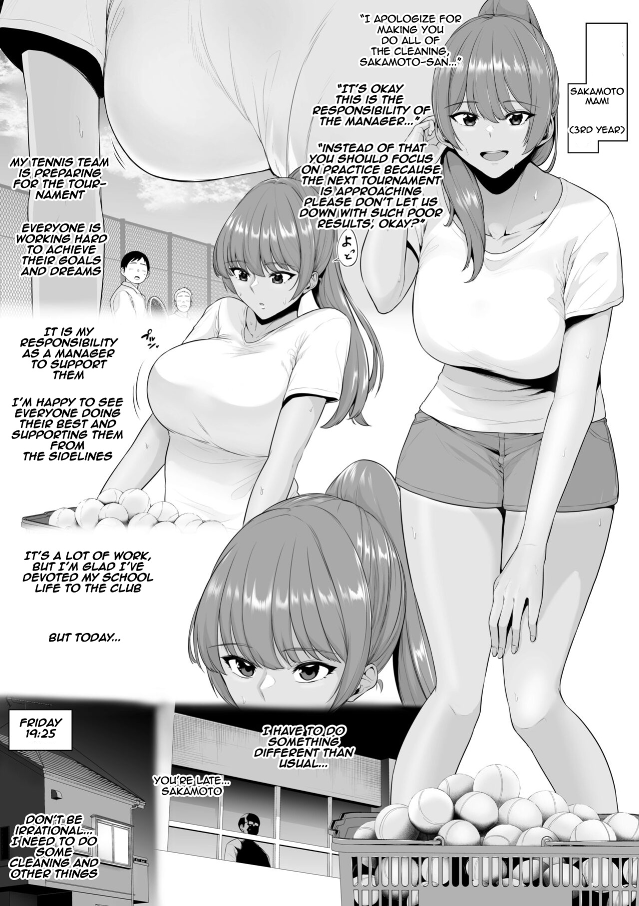[sevengar] Kyonyuu Manager o Kairaku Choukyou de Otosu | The Manager with Big Tits is Defeated by Pleasure-training |