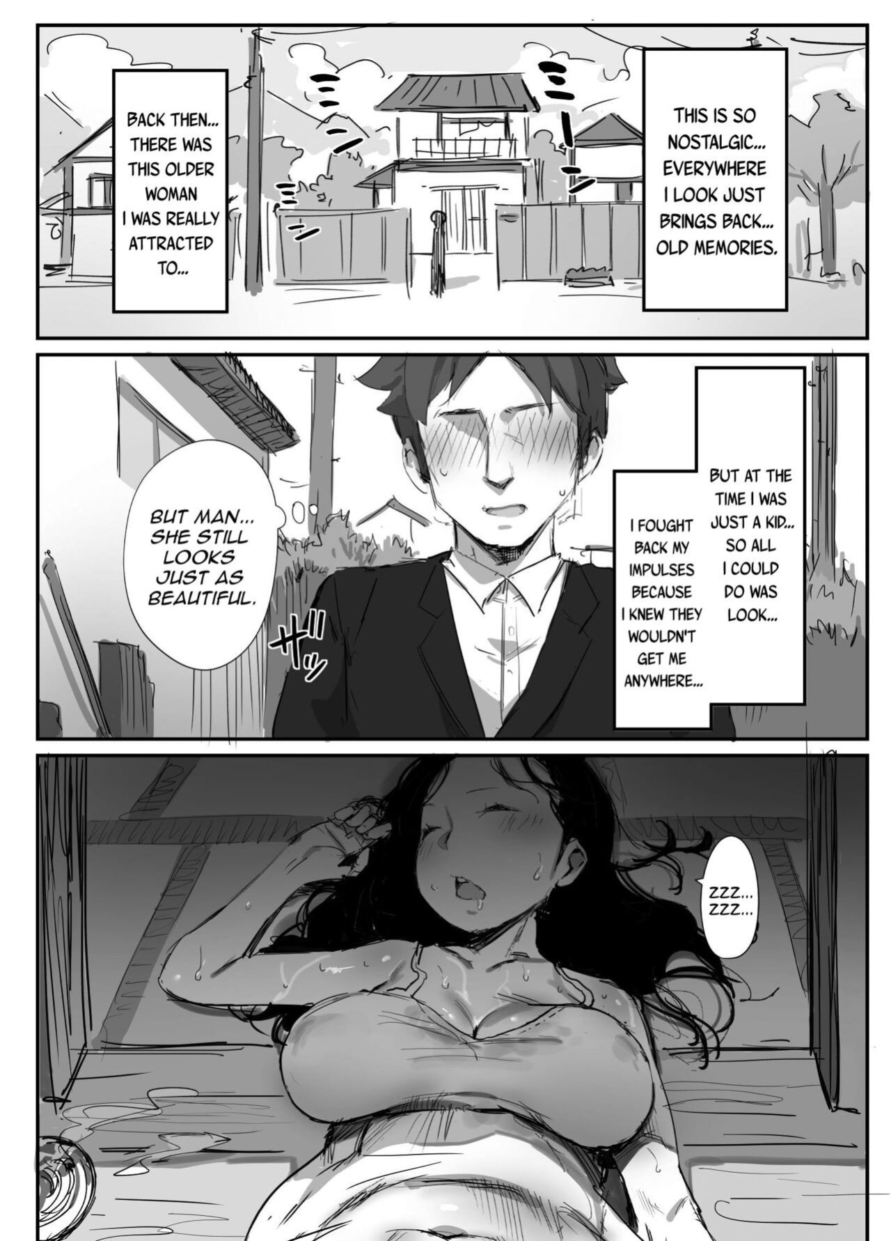[Dynamic Mom (Onodera, Uni18)] Natsu to Oba-san 2 | Summer With An Older Woman 2
