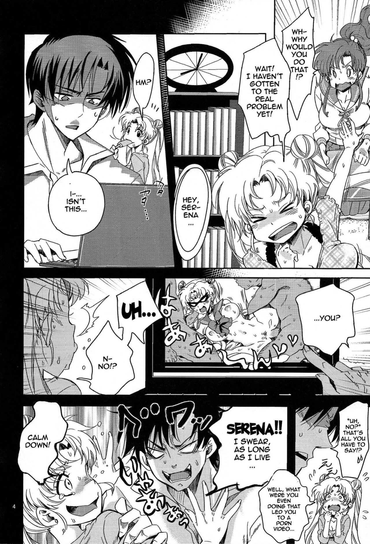(C86) [Kurione-sha (YU-RI)] Bishoujo Senshi ni Oshioki! ~Gyaku NTR Hen~ | Punish the Pretty Sailor Soldiers ~Reverse NTR~ (Bishoujo Senshi Sailor Moon)