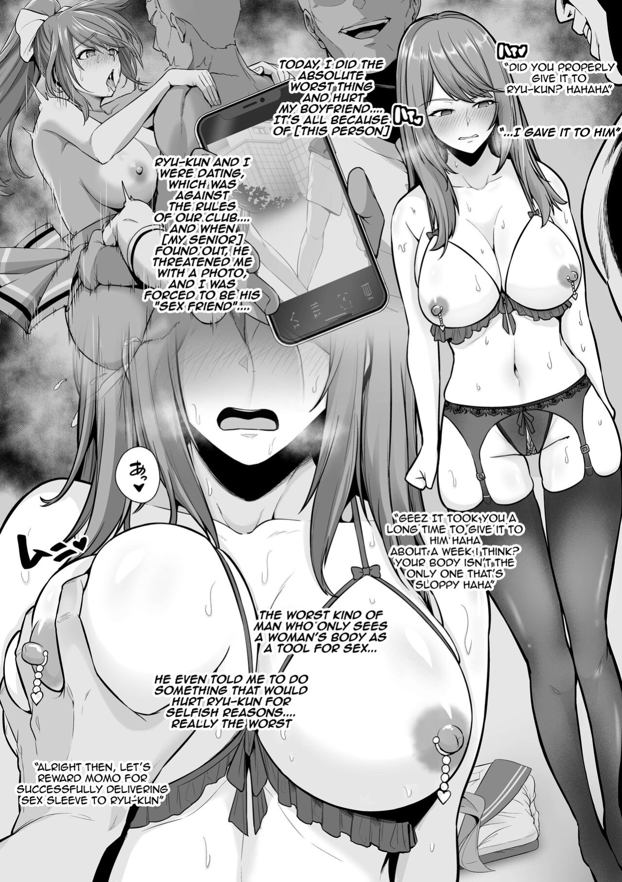 [Sevengar] Zoku Toshiue Cheerleader no Kanojo o Senpai no Dekachin ni Netorareru | Sequel of My Older Cheerleader Girlfriend is Being Cuckolded by Senior's Big Dick