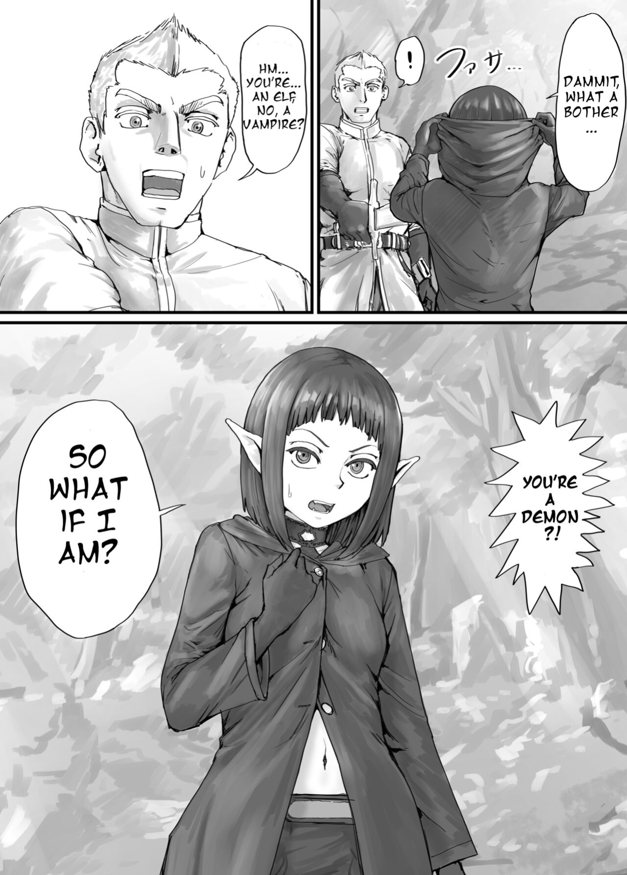 [DODOMESU3SEI] 魔族ちゃん漫画1 （English Version）(Pixiv Fanbox)