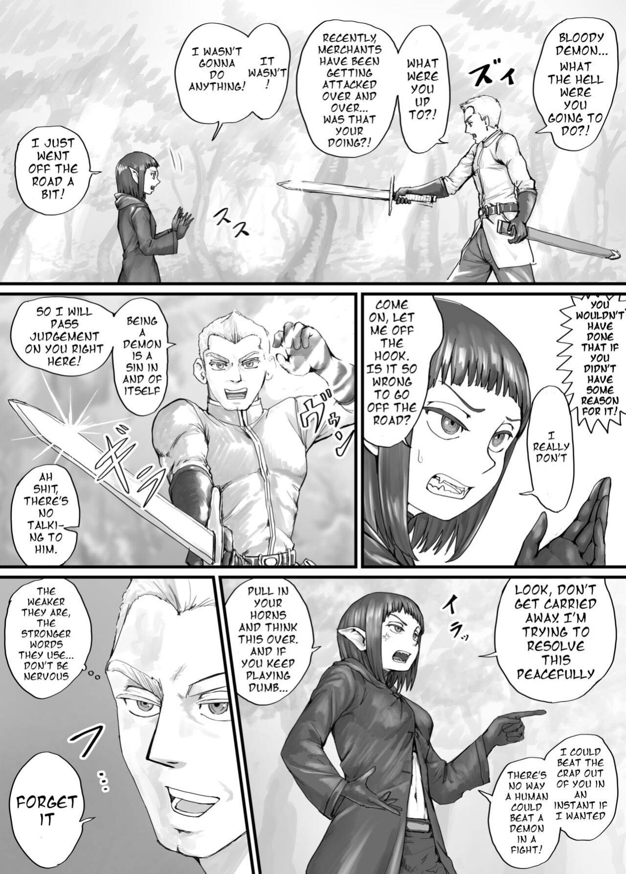 [DODOMESU3SEI] 魔族ちゃん漫画1 （English Version）(Pixiv Fanbox)