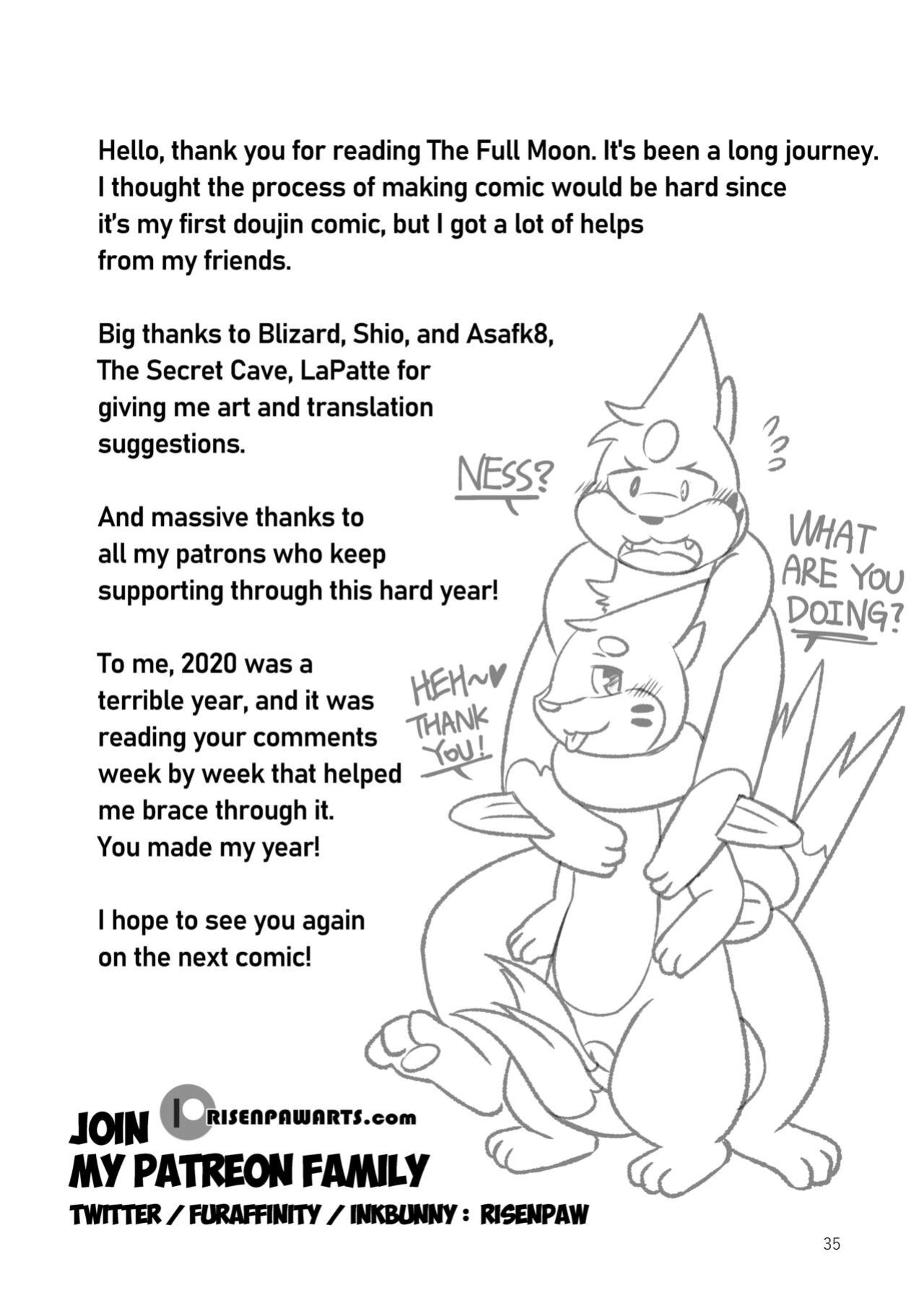[RisenPaw] The Full Moon Part 1