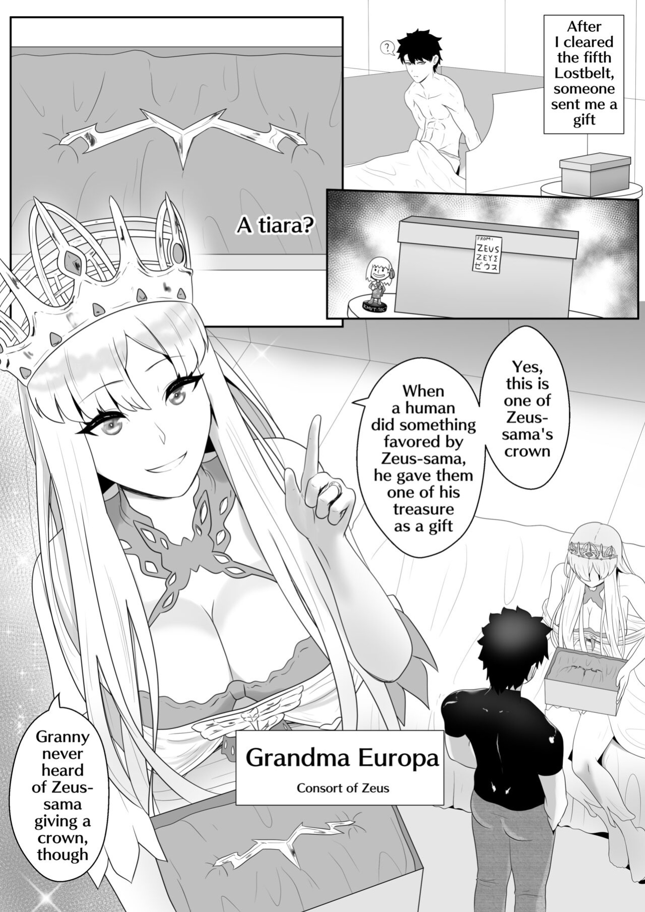 [kmvt] Ore wa Zeus ni Natta, Soshite Kamigami o Okasu Hi o Sengen shimashita - I Become Zeus, So I Declared the Day to Fuck Down Gods (Fate/Grand Order)
