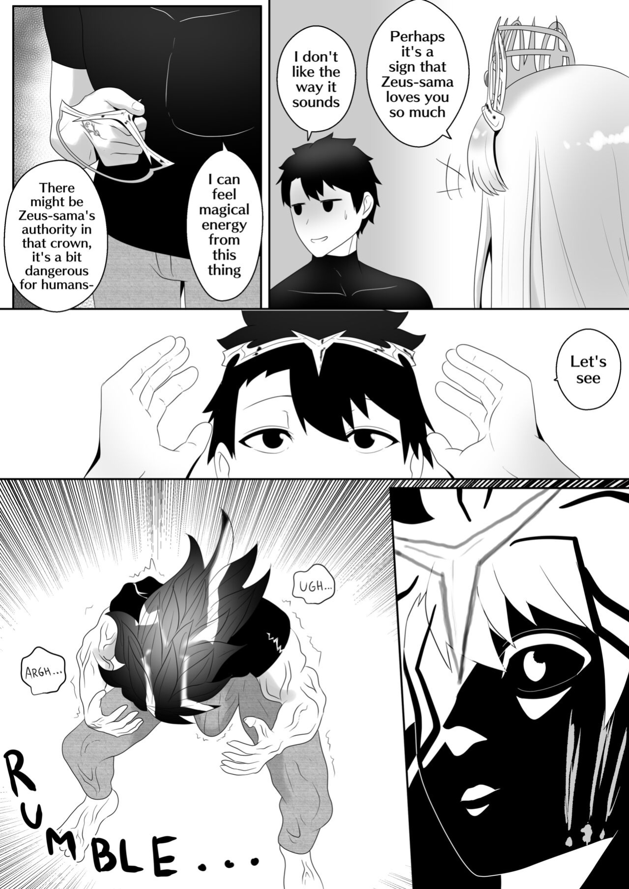 [kmvt] Ore wa Zeus ni Natta, Soshite Kamigami o Okasu Hi o Sengen shimashita - I Become Zeus, So I Declared the Day to Fuck Down Gods (Fate/Grand Order)