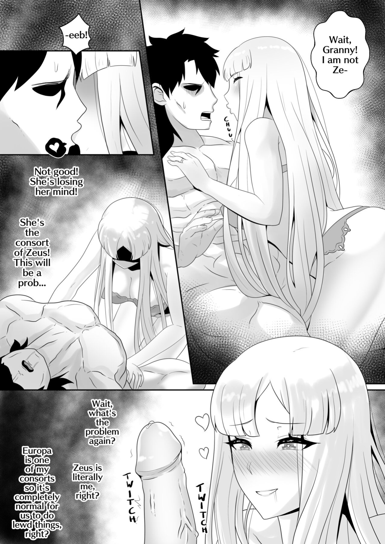 [kmvt] Ore wa Zeus ni Natta, Soshite Kamigami o Okasu Hi o Sengen shimashita - I Become Zeus, So I Declared the Day to Fuck Down Gods (Fate/Grand Order)