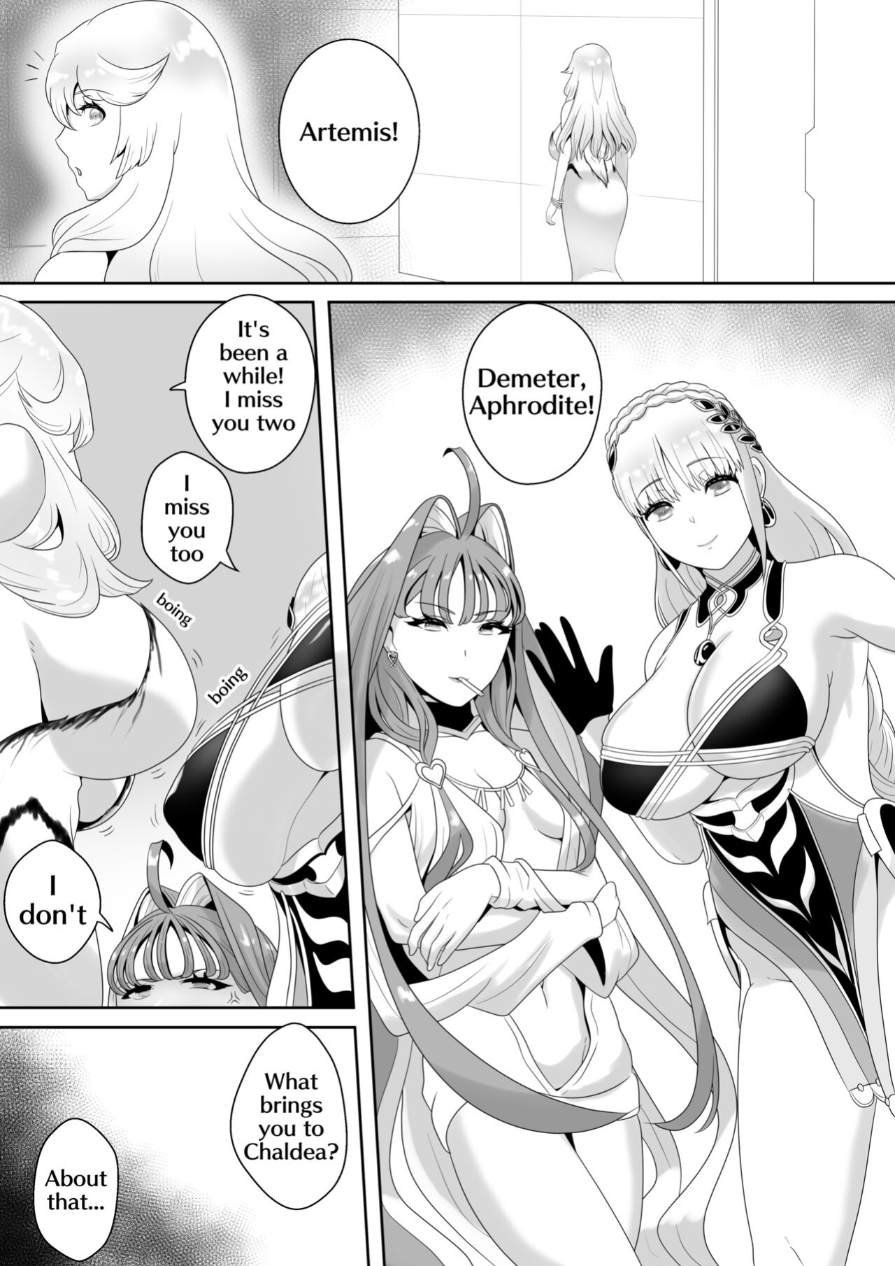 [kmvt] Ore wa Zeus ni Natta, Soshite Kamigami o Okasu Hi o Sengen shimashita - I Become Zeus, So I Declared the Day to Fuck Down Gods (Fate/Grand Order)