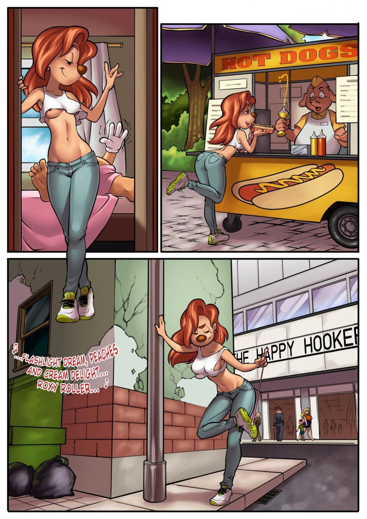 Roxanne's A Slut (A Goofy Movie) [R_EX]