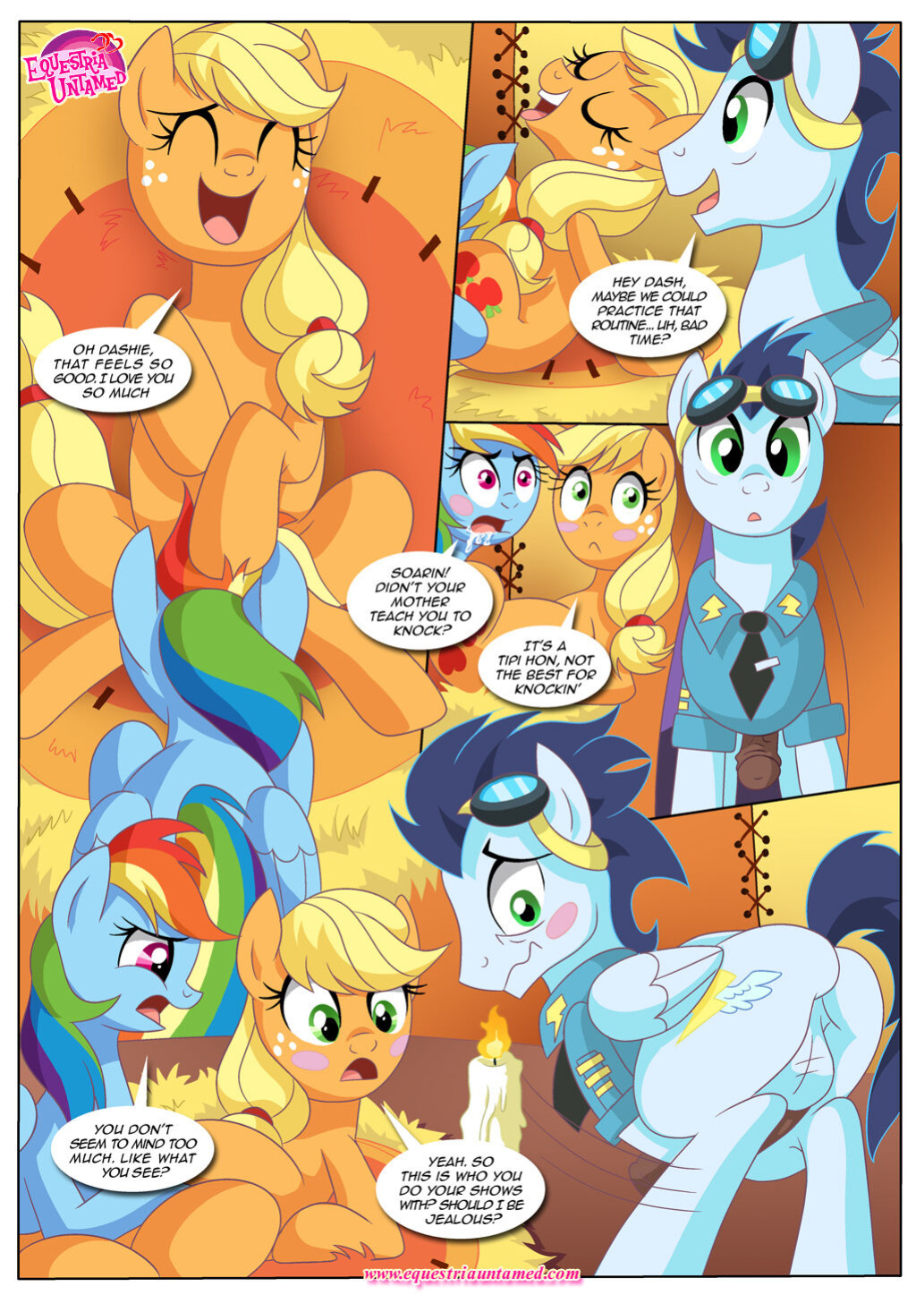 [Palcomix] A Hot Wedding | (My Little Pony: Friendship is Magic)