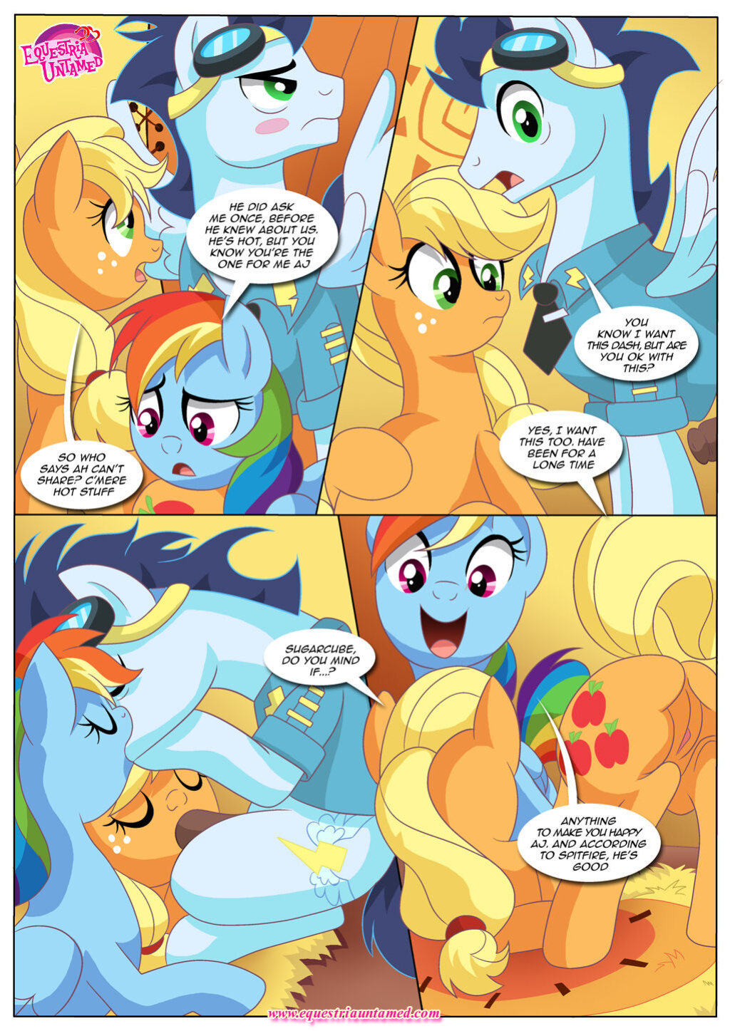 [Palcomix] A Hot Wedding | (My Little Pony: Friendship is Magic)