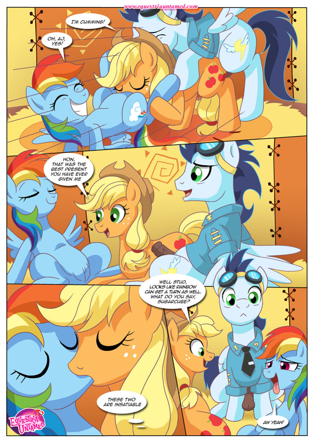 [Palcomix] A Hot Wedding | (My Little Pony: Friendship is Magic)