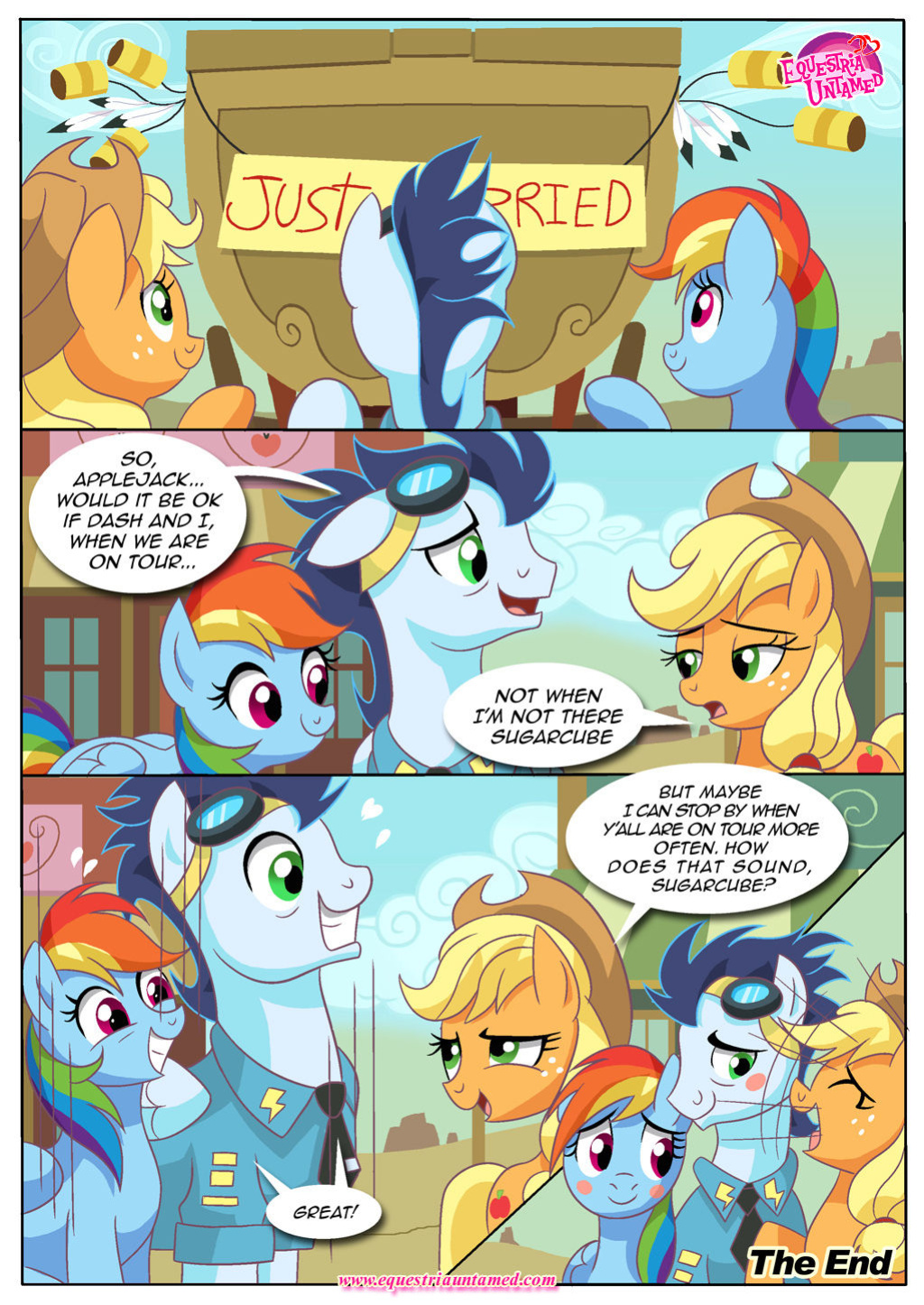 [Palcomix] A Hot Wedding | (My Little Pony: Friendship is Magic)