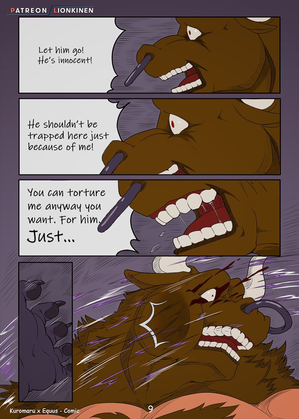 [LionkinEn] Kuromaru x Equus (Complete)