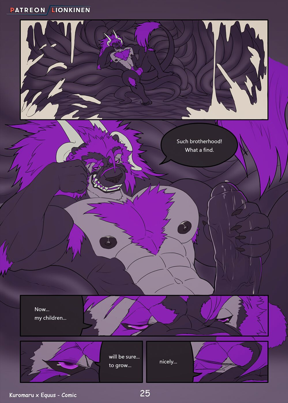 [LionkinEn] Kuromaru x Equus (Complete)